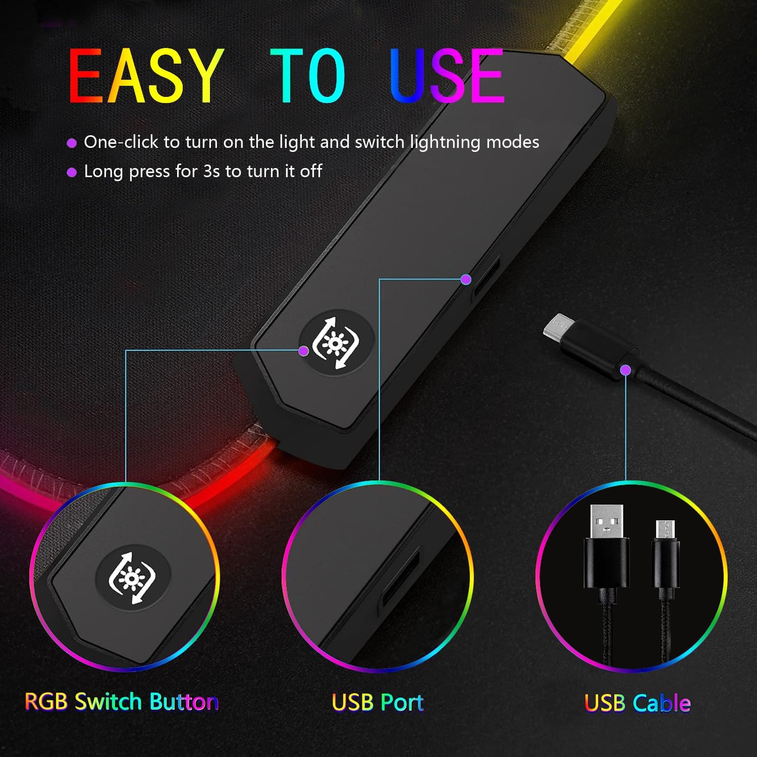 RGB Gaming Mouse Pad, Large Mousepad with Led Light, Gaming Accessories Keyboard Pad for Desk, Non-Slip Rubber Base Big Mouse Mat for Gamer, 31.5 X 11.8 Inch, Japanese Streets 3 71PKkA6XZLL. AC SL1500 - northernschoolofshiatsu.co.uk