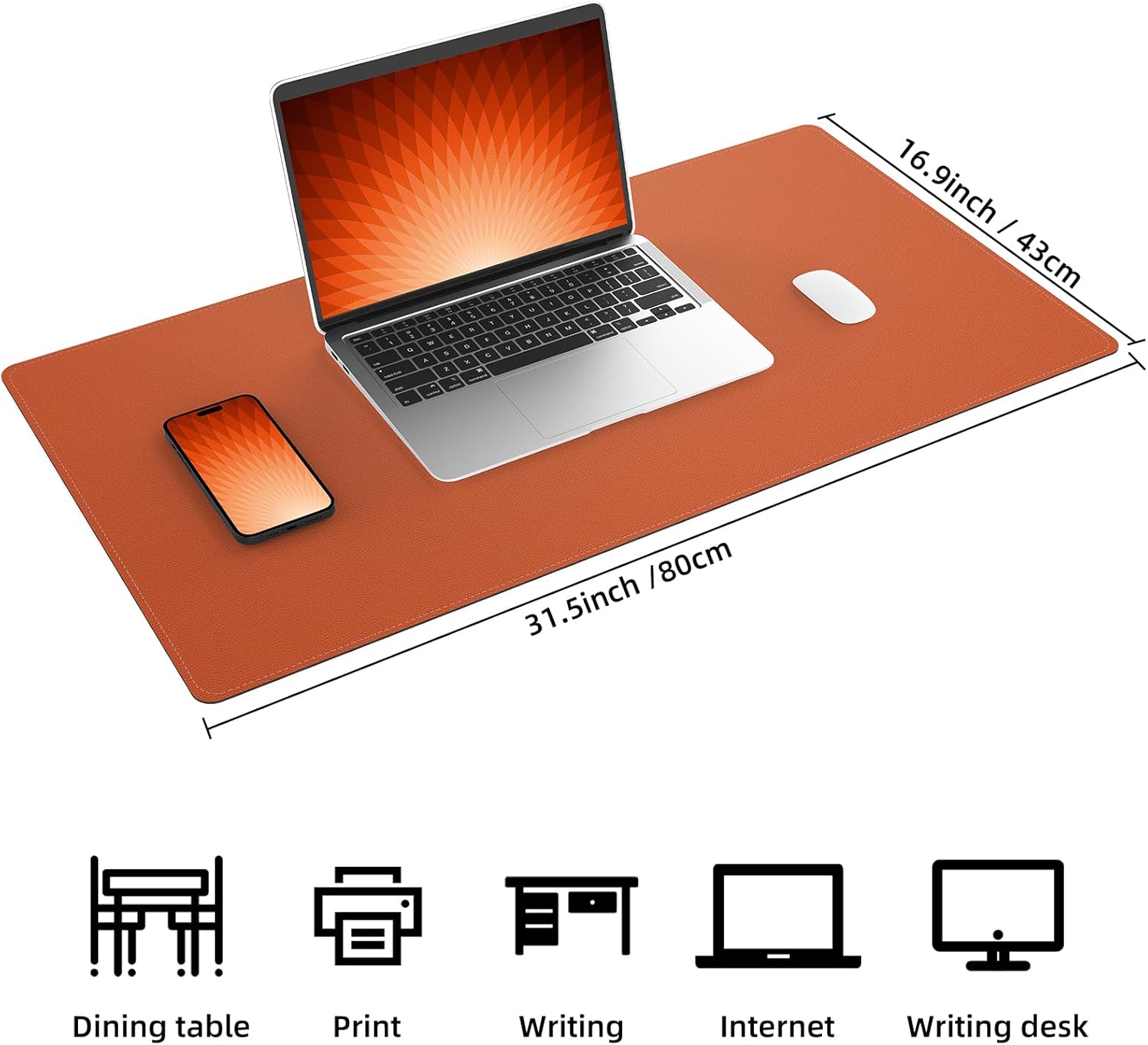 Large Desk Mat 47.2" x 17" Leather Desk Pad Protector with Natural Cork & PU Leather, Non-Slip Office Desk Mat, Large Mouse Pad, Waterproof Desk Blotter pad for Office&Home(Black) 213 71PSZkSWdmL. AC SL1500 - northernschoolofshiatsu.co.uk