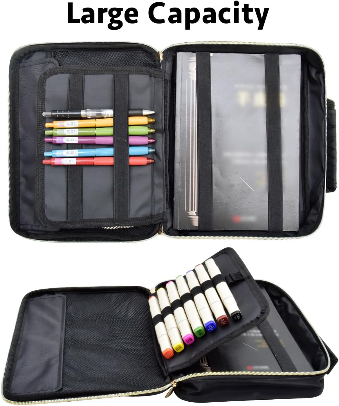 HAWGON Bible Cover for Women - Bible Case for Men,Multi-Functional Carrying Organizer,Large Book Case,Bible Study Supplies with Detachable Pen Slots for Church, Office, Travel(Black) 4 71PY7iKzeqL. AC SL1500 - northernschoolofshiatsu.co.uk