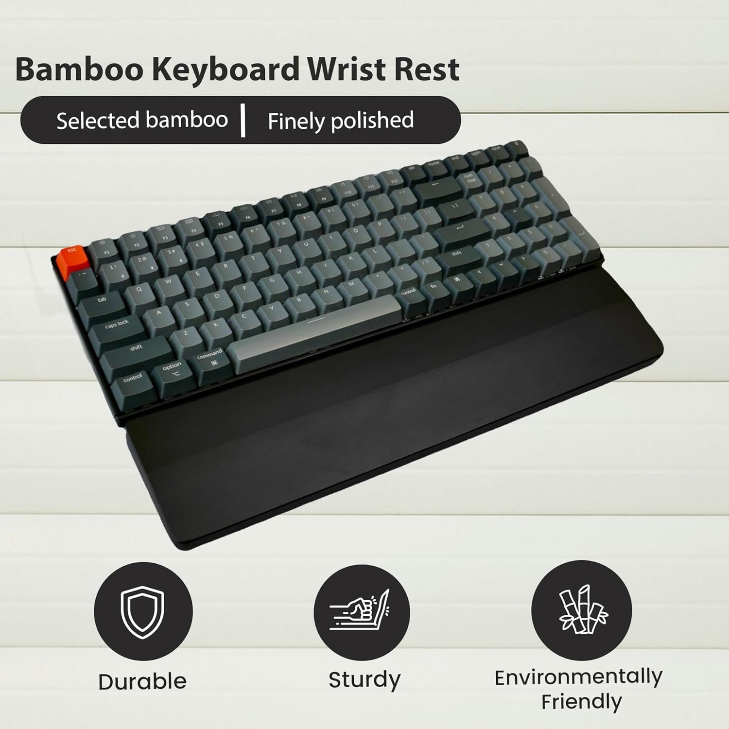 Wooden Keyboard Wrist Rest (Compact, Black) 5 71PkVVCDGRL. AC SL1500 - northernschoolofshiatsu.co.uk