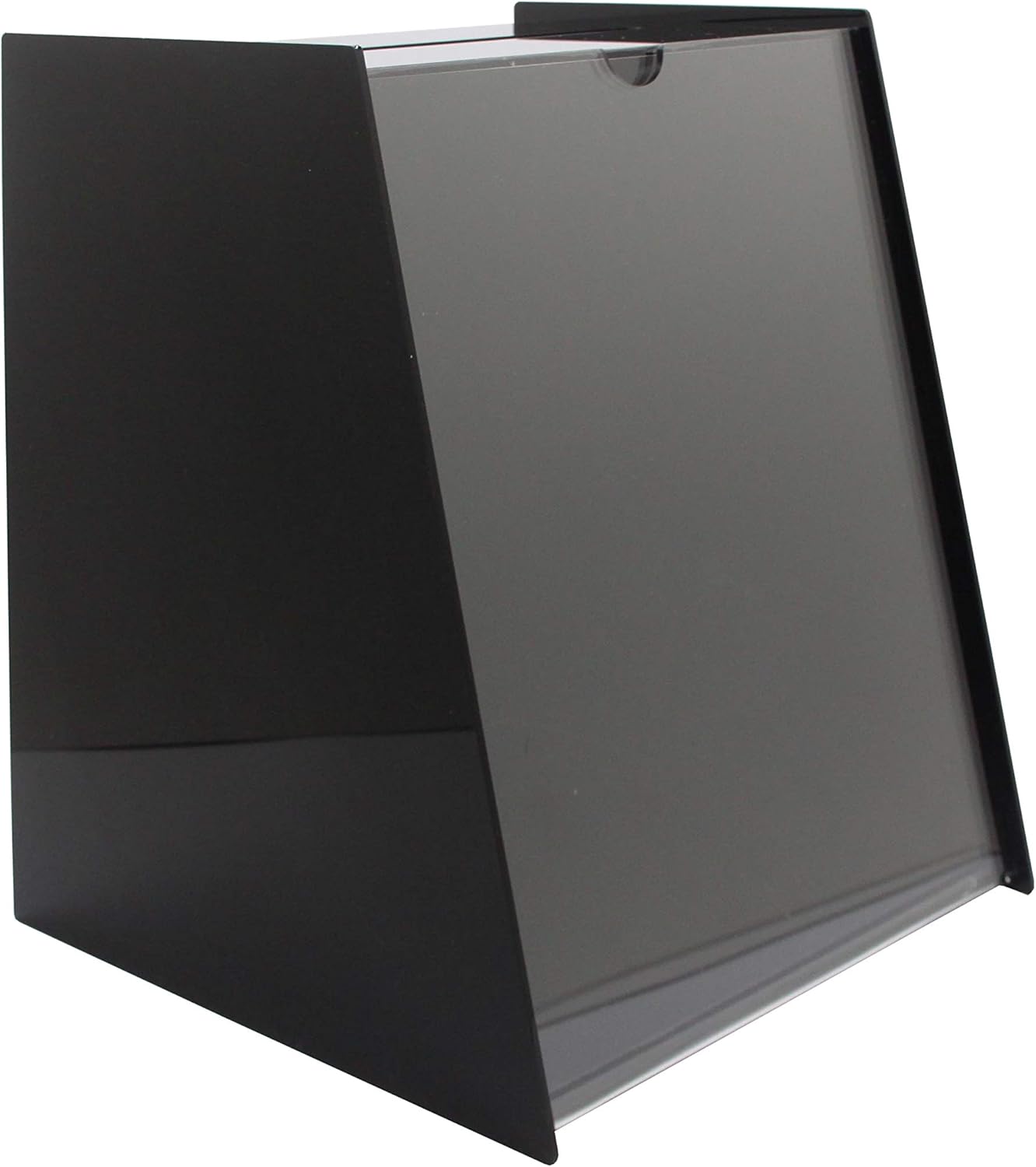 FixtureDisplays® 8.75" x 9.0" x 11.0" Acrylic Ballot Box with 8.5 x 11 Sign Holder Side Pocket-Black 19229 5 71QOTi65tqL. AC SL1500 - northernschoolofshiatsu.co.uk