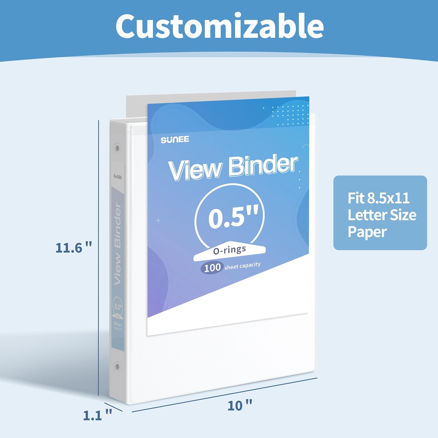 SUNEE 3 Ring Binder 1 Inch 1 Pack, Clear View Binder Three Ring PVC-Free (Fit 8.5x11 Inches) for School Binder or Office Binder Supplies, Purple Binder 139 71R1Khv2iqL. AC SL1500 - northernschoolofshiatsu.co.uk