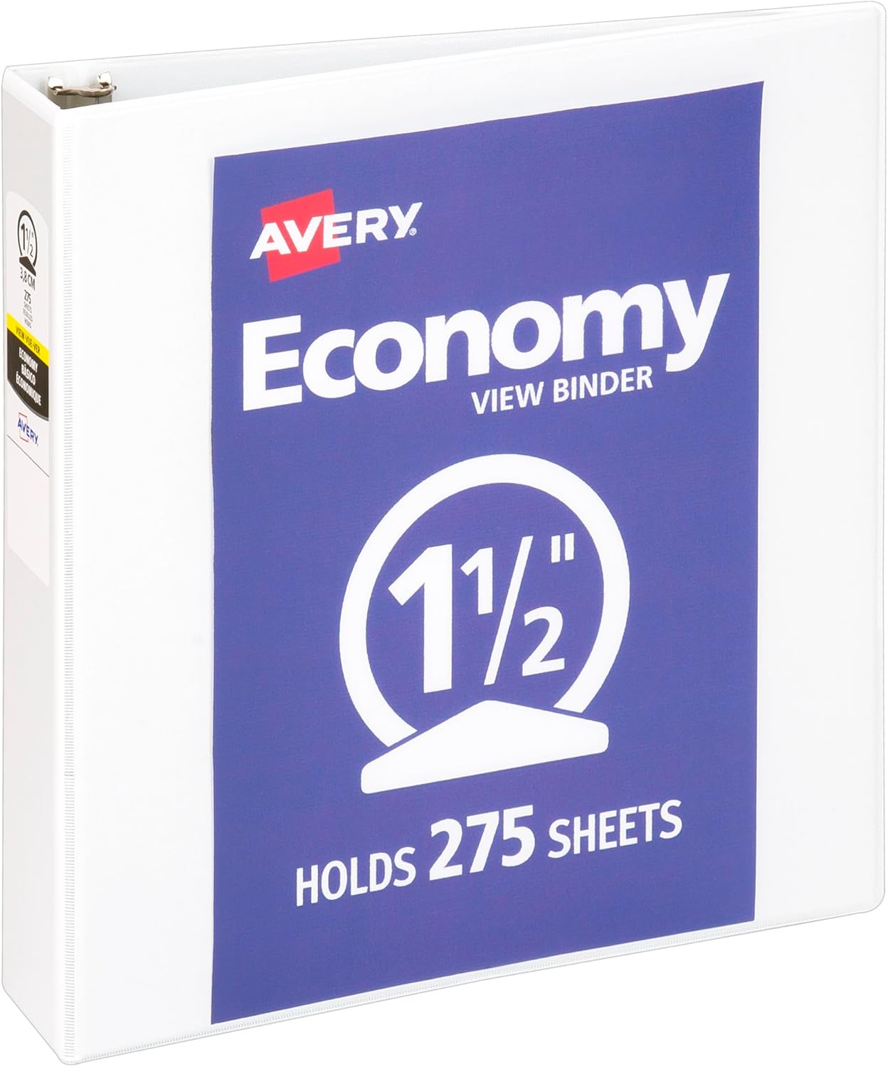 Avery Economy View 3 Ring Binder, 1" Round Rings, 1 White Binder (05711) 24 71RRXiPpD7L. AC SL1500 - northernschoolofshiatsu.co.uk