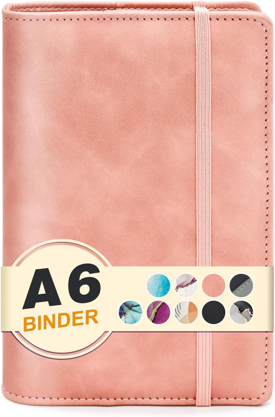 A5 Refillable 6 Ring Faux Leather Budget Binder,Mini Notebook Binder Cover for A5 Filler Paper,Loose Leaf Personal Planner Cover with Magnetic Buckle Closure(Marble Purple) 8 71RZ4yfagfL. AC SL1500 - northernschoolofshiatsu.co.uk