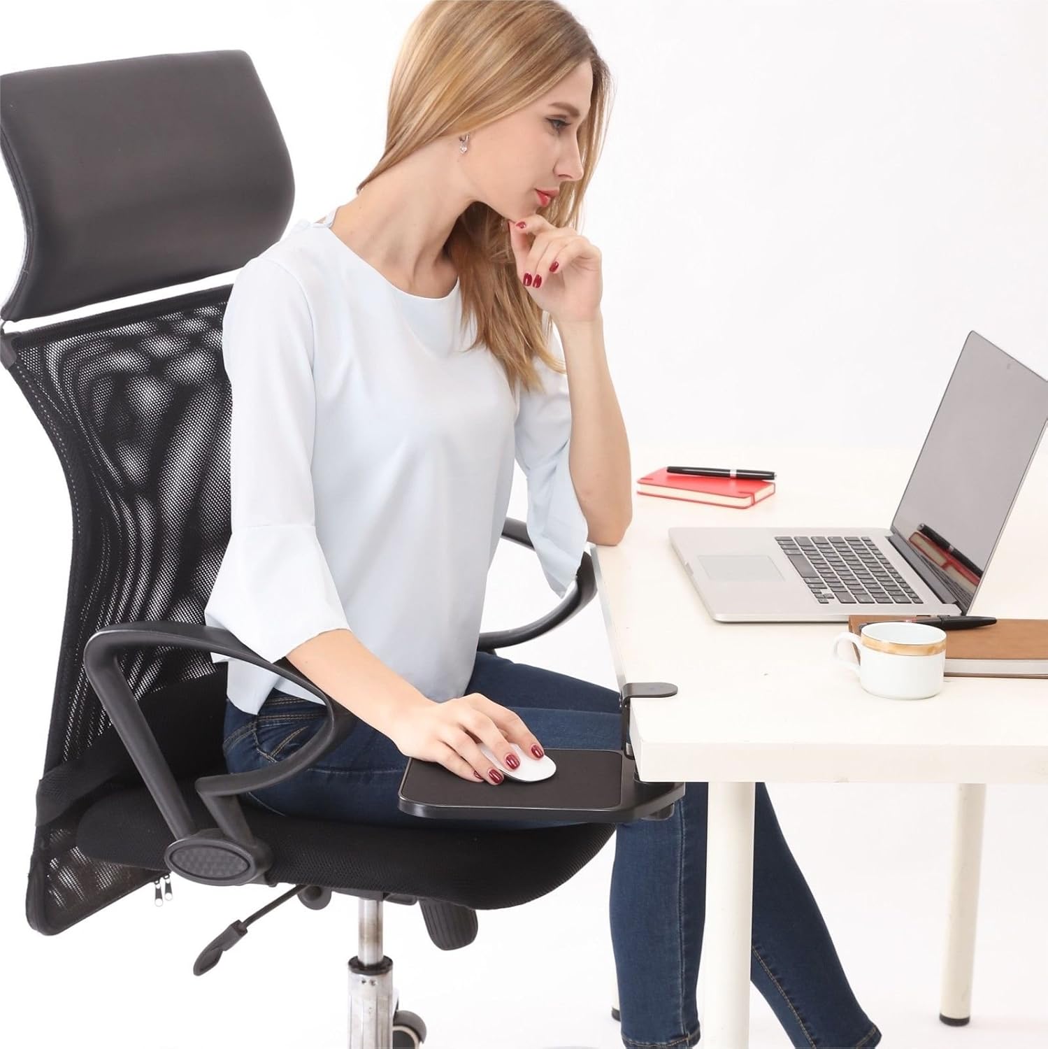 Ergonomic Mouse Platform Under Desk Ergonomic Wrister Mouse Pad (Black) 7 71Rb3A42cLL. AC SL1500 - northernschoolofshiatsu.co.uk