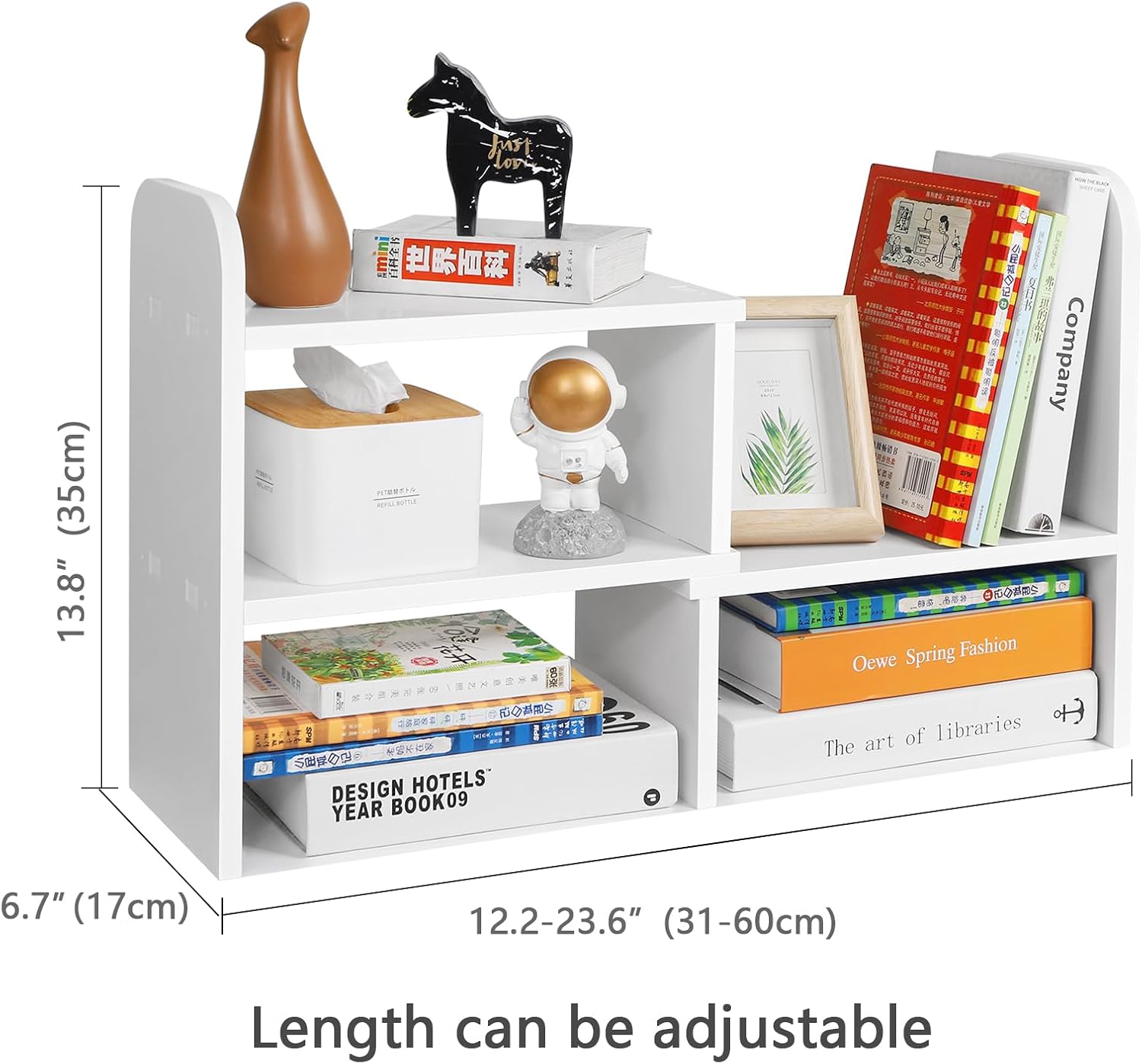 Desktop Organizer Shelf Office Desk Storage Rack,Adjustable Table Storage Shelf,Countertop Bookshelf Small Table Shelves, Expandable Desktop Stand Bookshelf,Office Organization for Desk,White 2 71RuViReh4L. AC SL1500 - northernschoolofshiatsu.co.uk