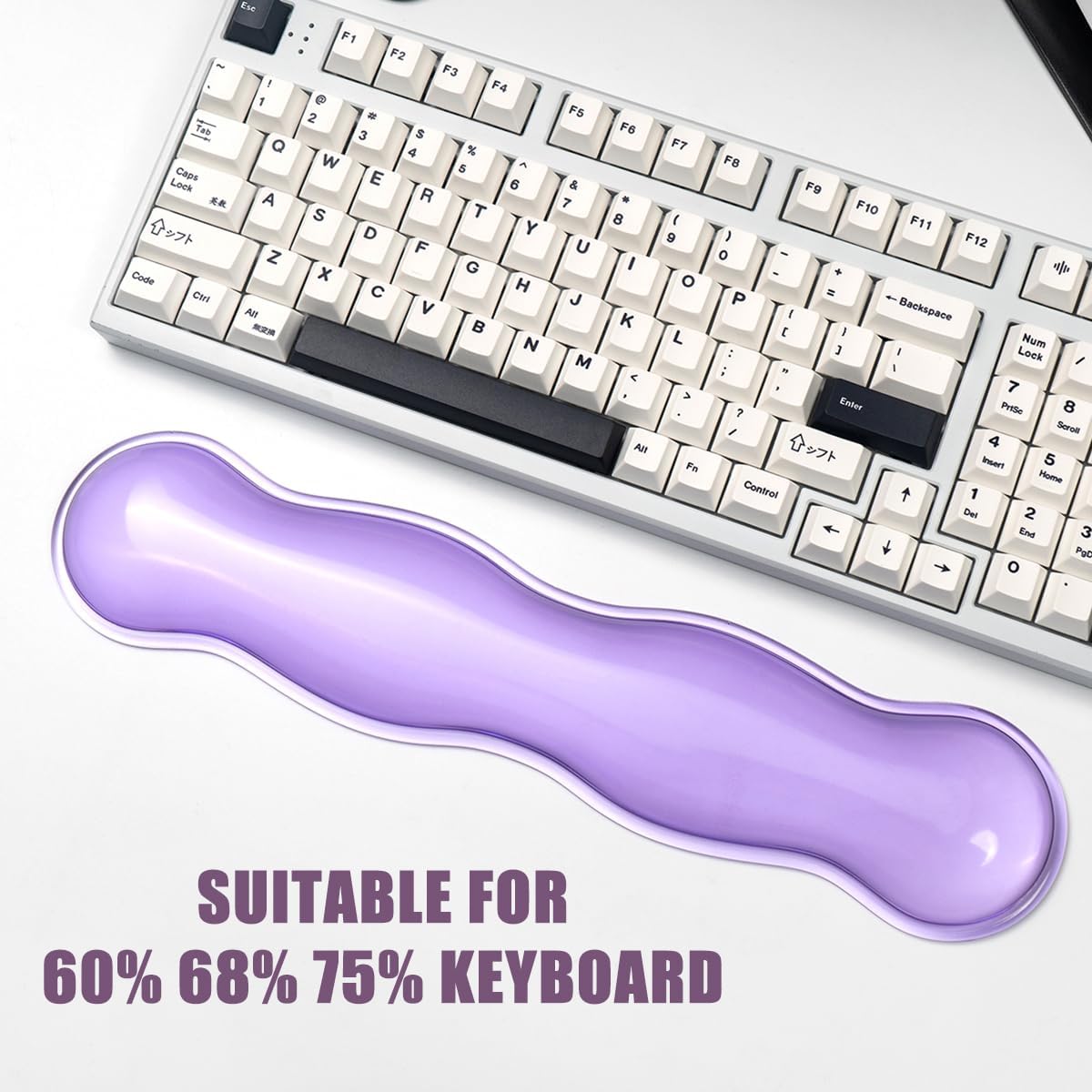 Clear Gel Wrist Rest for Keyboard and Mouse, White Silicone Keyboard Wrist Rest Set, Cute Ergonomic Wrist Rest for Keyboard 60%/75%(White) 121 71SG1iVh 3L. AC SL1200 - northernschoolofshiatsu.co.uk