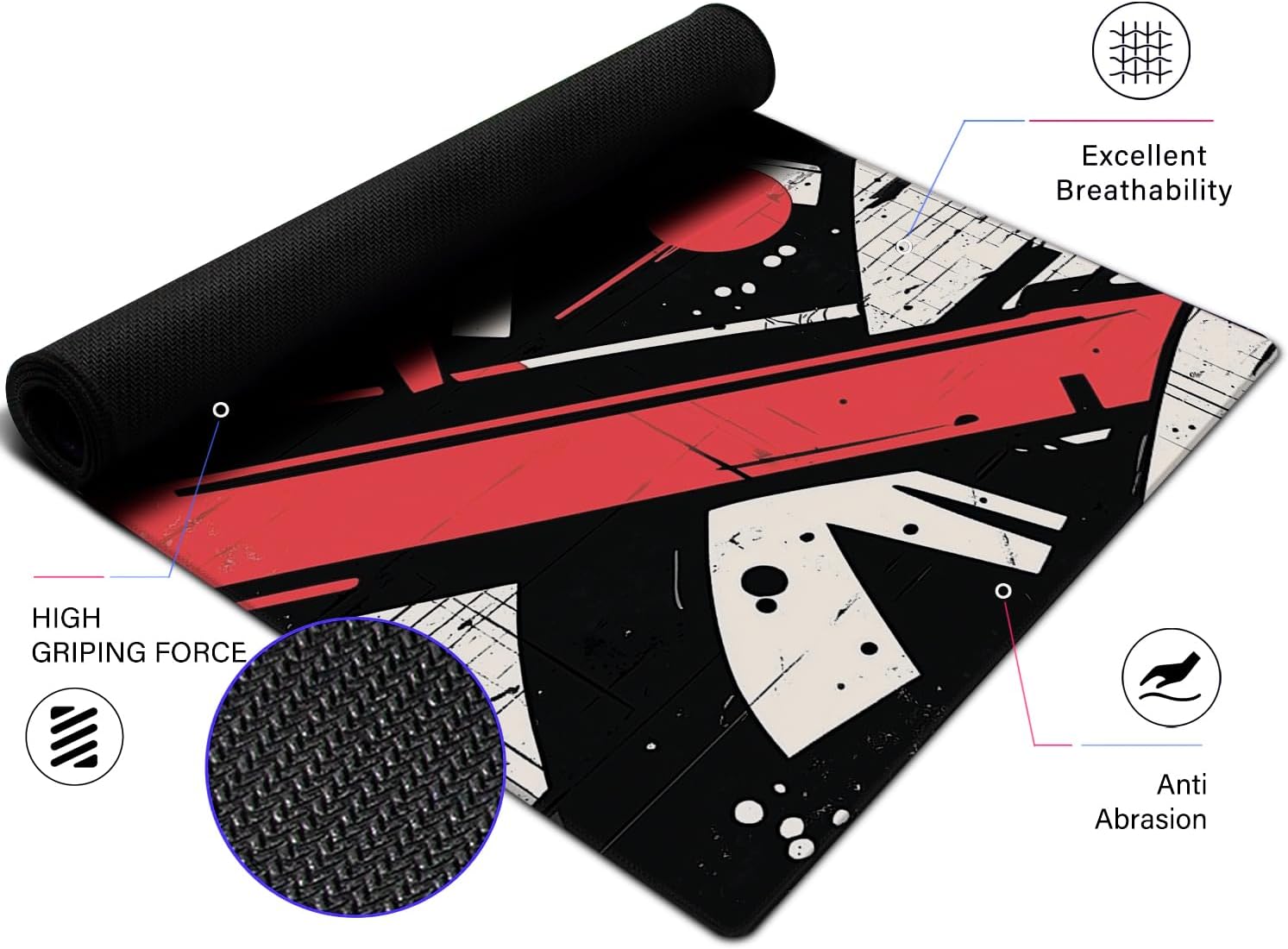Extra Large Space Gaming Mouse Pad for Computer, Laptop & Keyboard – 27.5"x11.8", Non-Slip Rubber Base, Water-Resistant Surface, Extended Mousepad for Gamers & Office (Cosmic Wanderer, X-Large) 56 71STOk++aiL. AC SL1500 - northernschoolofshiatsu.co.uk