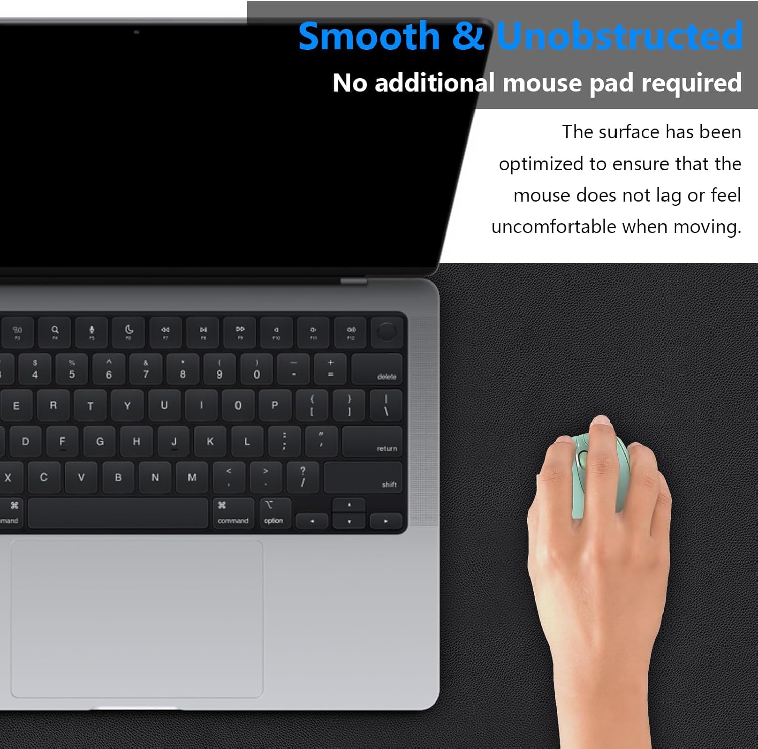 Leather Desk Pad Protector, Large Desk Mat for Keyboard and Mouse, Scratch-Proof and Wear-Resistant, Suede Non-Slip Bottom(Black-23.6 x 13.7 in) 4 71TpDrJXsQL. AC SL1500 - northernschoolofshiatsu.co.uk
