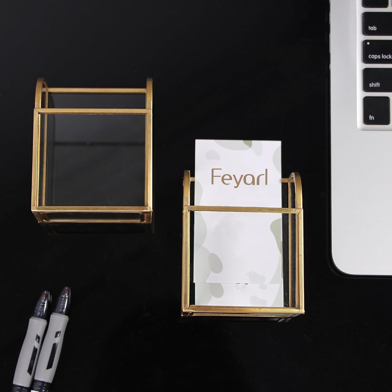 Feyarl 1pcs Gold Glass Business Card Holder Stand Vertical Business Card Display Clear Business Name Card Organizer Appointment Gift Cards Storage for Office Meeting Salons Desktop Countertop 6 71Ug9JheKsL. AC SL1500 - northernschoolofshiatsu.co.uk