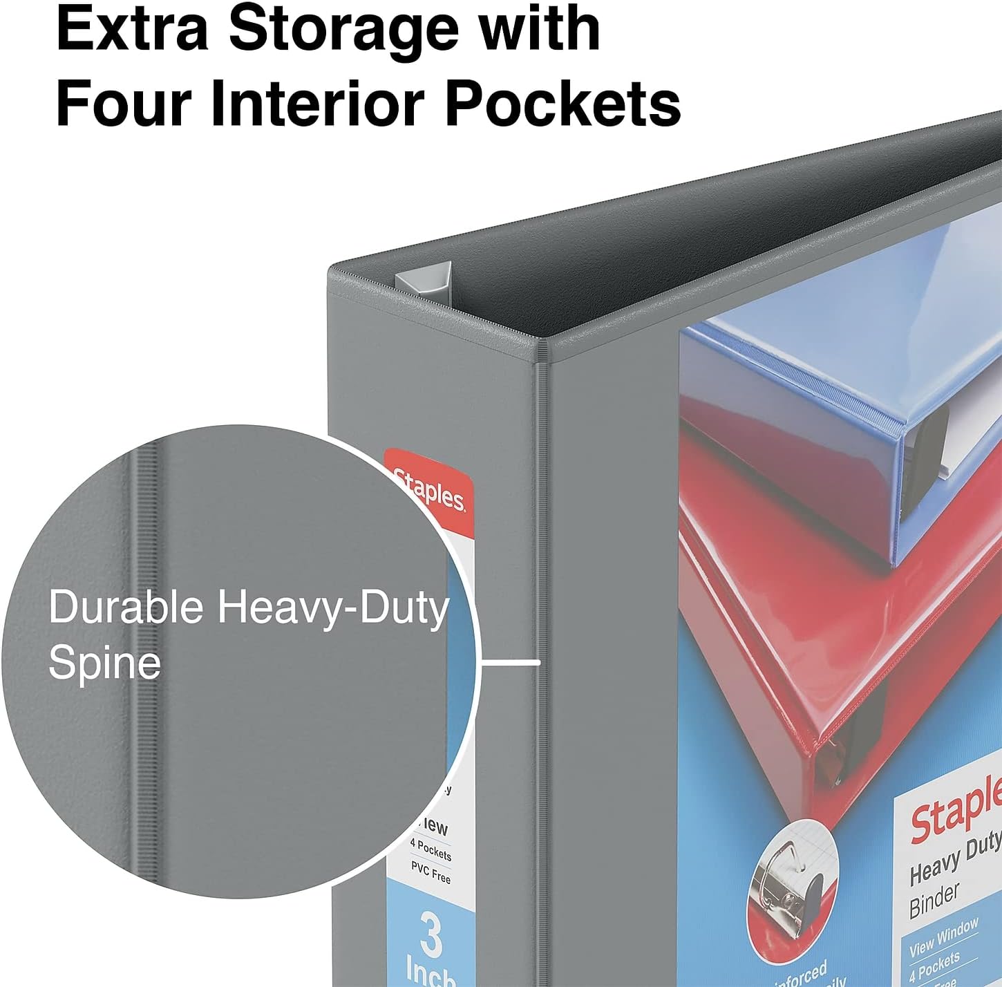 Staples 976049 Heavy-Duty 4-Inch D 3-Ring View Binder Navy Blue (26372) 60 71VH2IDqbkL. AC SL1500 - northernschoolofshiatsu.co.uk