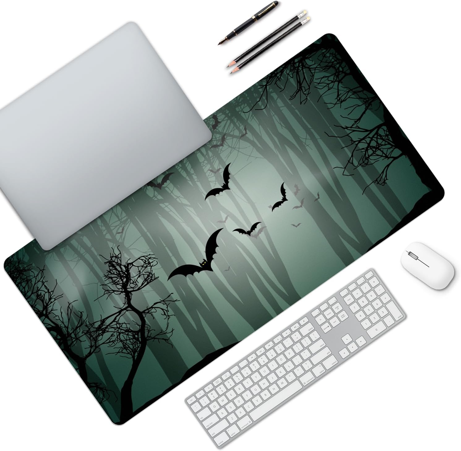 MAYCARI Periodic Table of The Elements Desk Mat Educational Desk Pad Mouse Pad Large Cute Gaming Mousepad XXL Laptop Keyboard Desktop Writing Pad for Girls Students 31.5"X15.7" 2 - northernschoolofshiatsu.co.uk