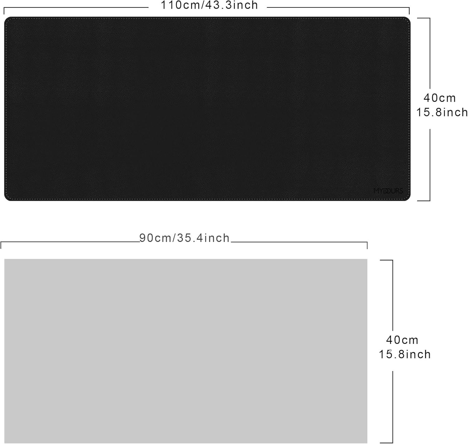 Mydours Cork & PU Leather Desk Mat, 40" x 20" Large Gaming Mouse Pad XL, Dual-Sided Portable Desk Pad Blotter, Keyboard Computer Desktop Protector for Gift Office Home (Brown) 67 71VpWLwfqnL. AC SL1500 - northernschoolofshiatsu.co.uk