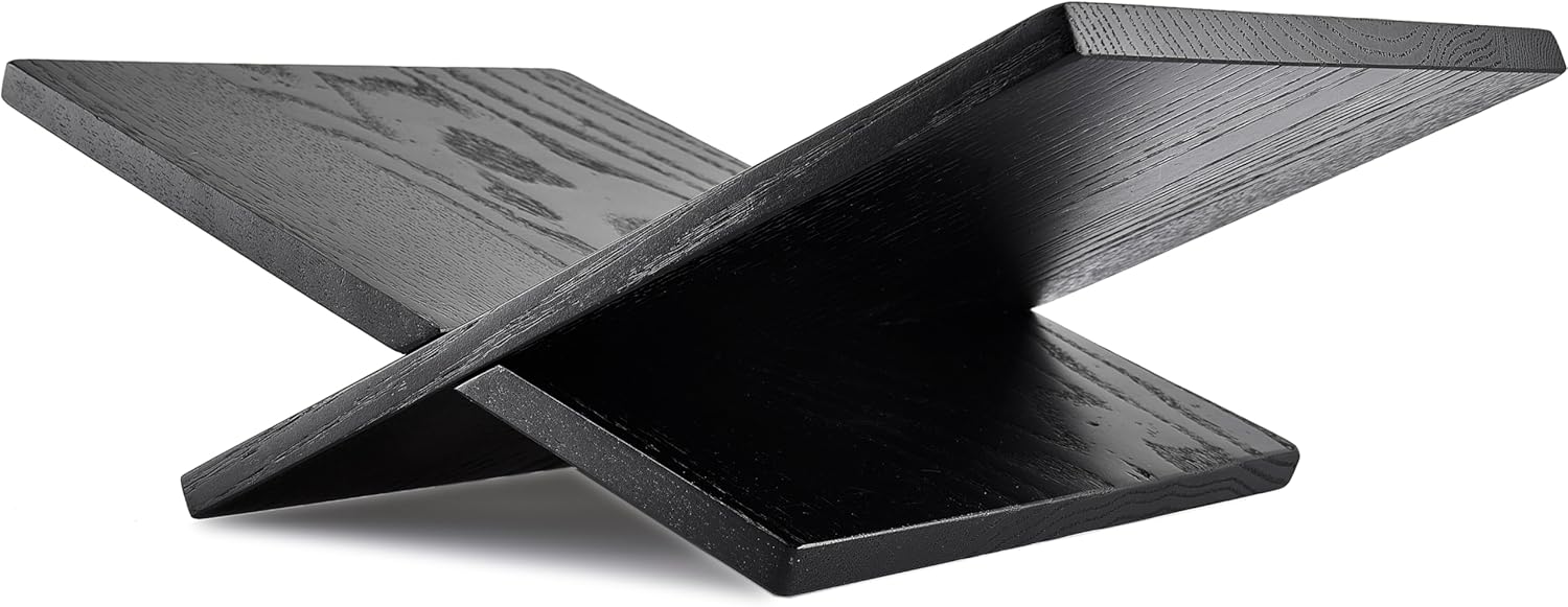 Honygebia Solid Wood Book Stands - Cross Frame Black Oak Wooden Book Holder, Open Bookstand for Display and Reading, Suitable for Art, Bible, Cookbook, Easel, Magazine, Textbooks 3 71WUzkha0wL. AC SL1500 - northernschoolofshiatsu.co.uk