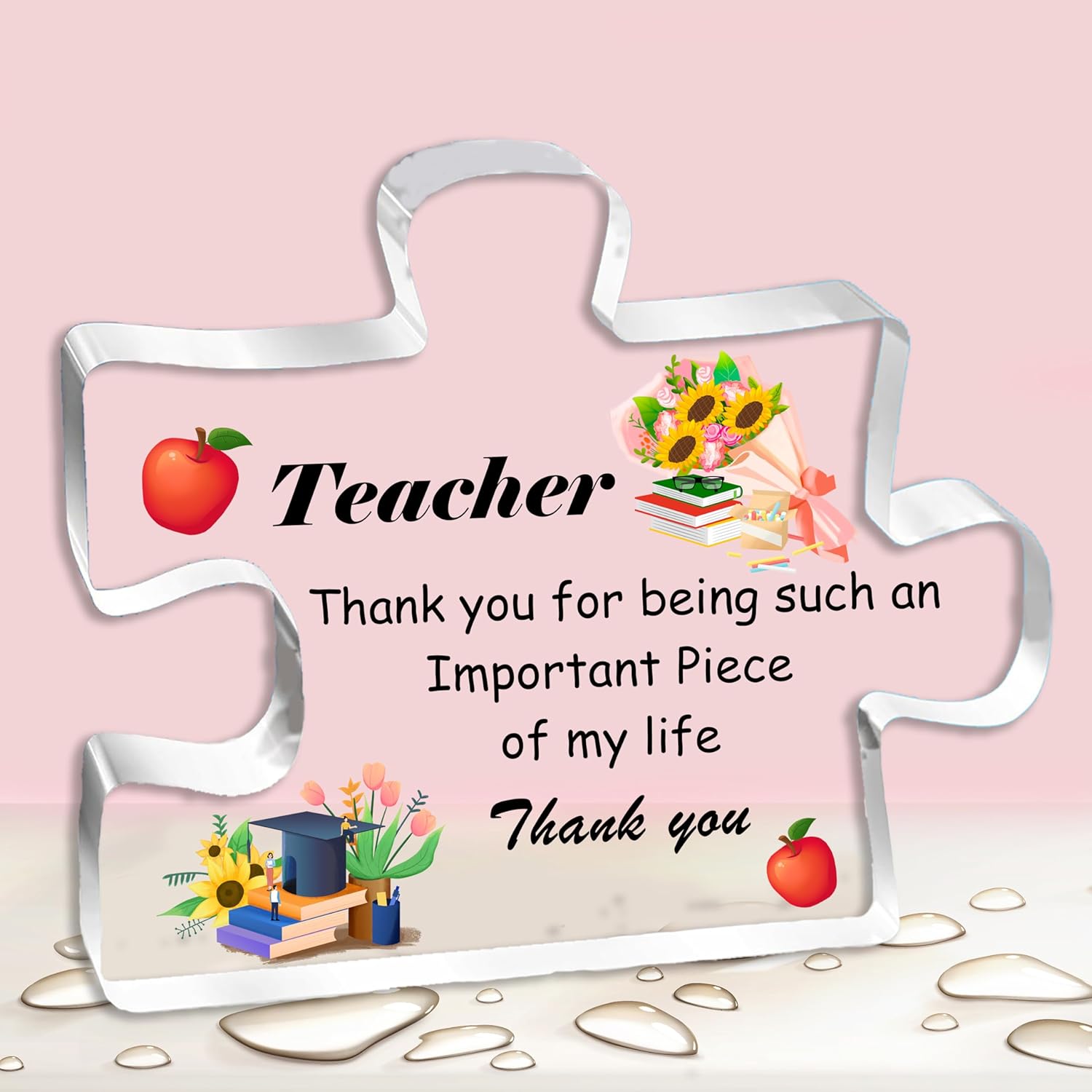 Gifts for Teacher-Unique Teacher Acrylic Puzzle-Shaped Plaque Desk Decorations Present for Teacher Gifts, Teacher Christmas Birthday Gifts (teacher 1) 1 71WXL7SzSjL. AC SL1500 - northernschoolofshiatsu.co.uk