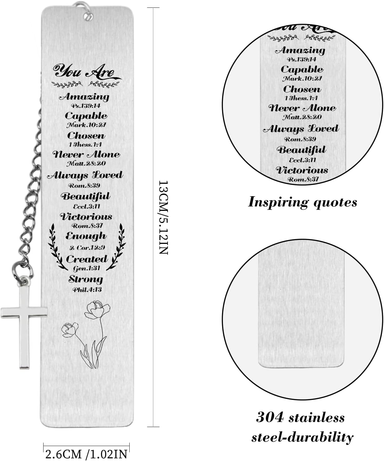 Christian Gifts Bible Bookmark for Women & Pen Set - First Communion Gifts, Baptism Gifts, Confirmation Gift Ideas - Religious Gift for Girl, Boy, Men,Book Lovers 2 71XmFhdCWQL. AC SL1500 - northernschoolofshiatsu.co.uk