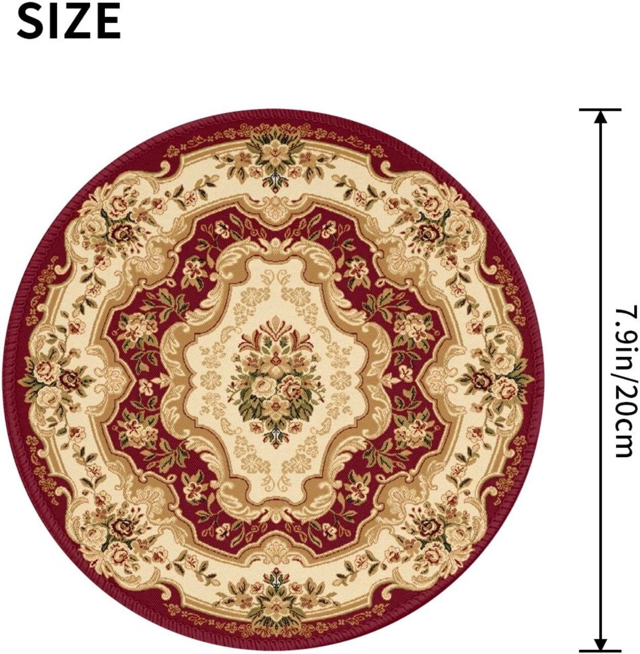 Vintage Floral Mouse Pad Rug Mousepad Red Mouse Mat Persian Carpet Mousepad Desk Accessories Mouse Pad Circular Mouse Mat Persian Rug Mouse Pad Office Present 7 71Xr+0DJnAL. AC SL1500 - northernschoolofshiatsu.co.uk