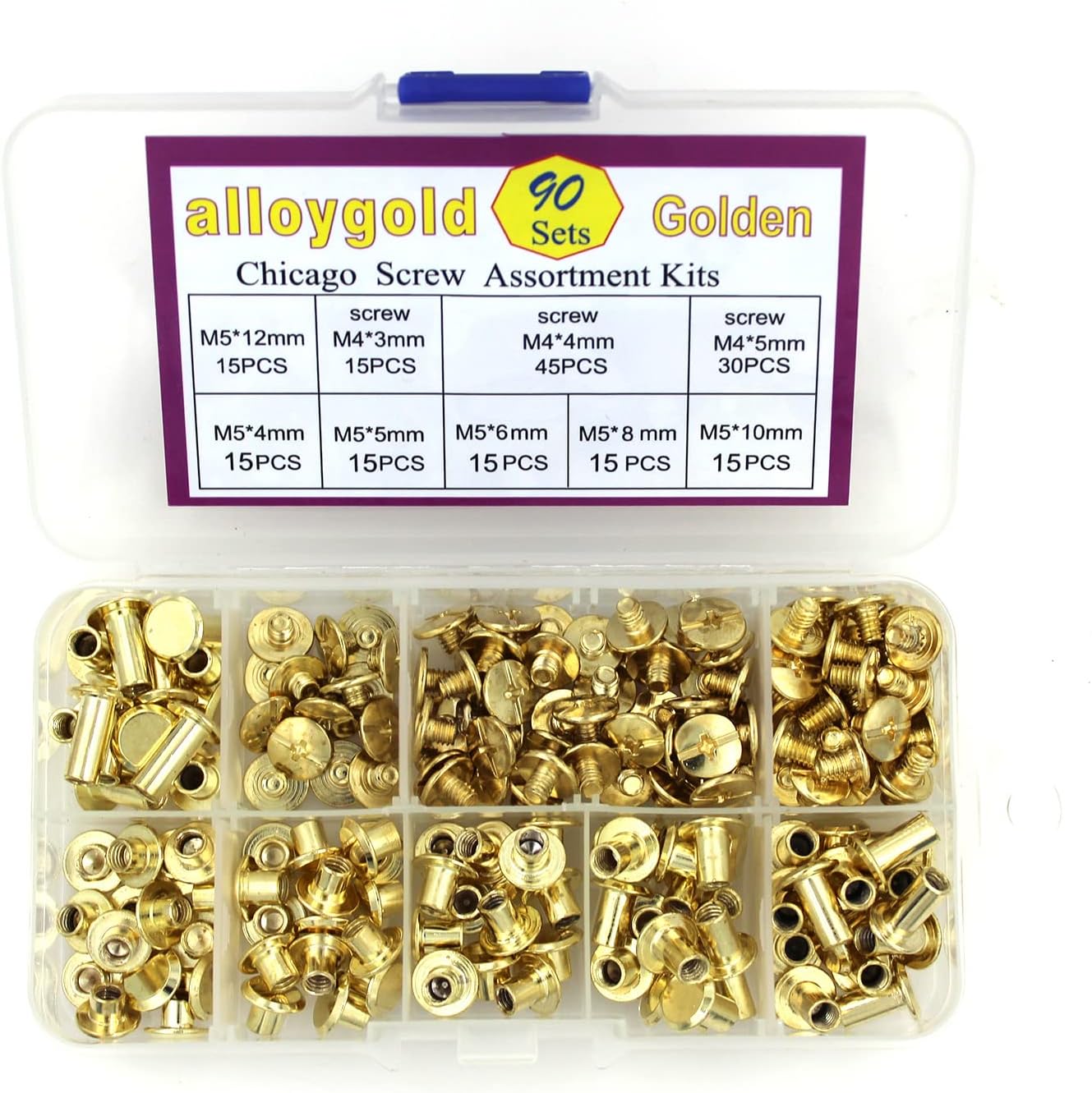 100 Pcs (50 Pair) Gun Black Phillips Chicago Binding Screws Assorted Kits,6 Sizes of Flat Head Rivet Hollow Binding Screws Posts, for Leather Saddles Purses Belt Repair(M5x5/10/15/25/35/45) 31 71Y8WzNbF5L. AC SL1500 - northernschoolofshiatsu.co.uk
