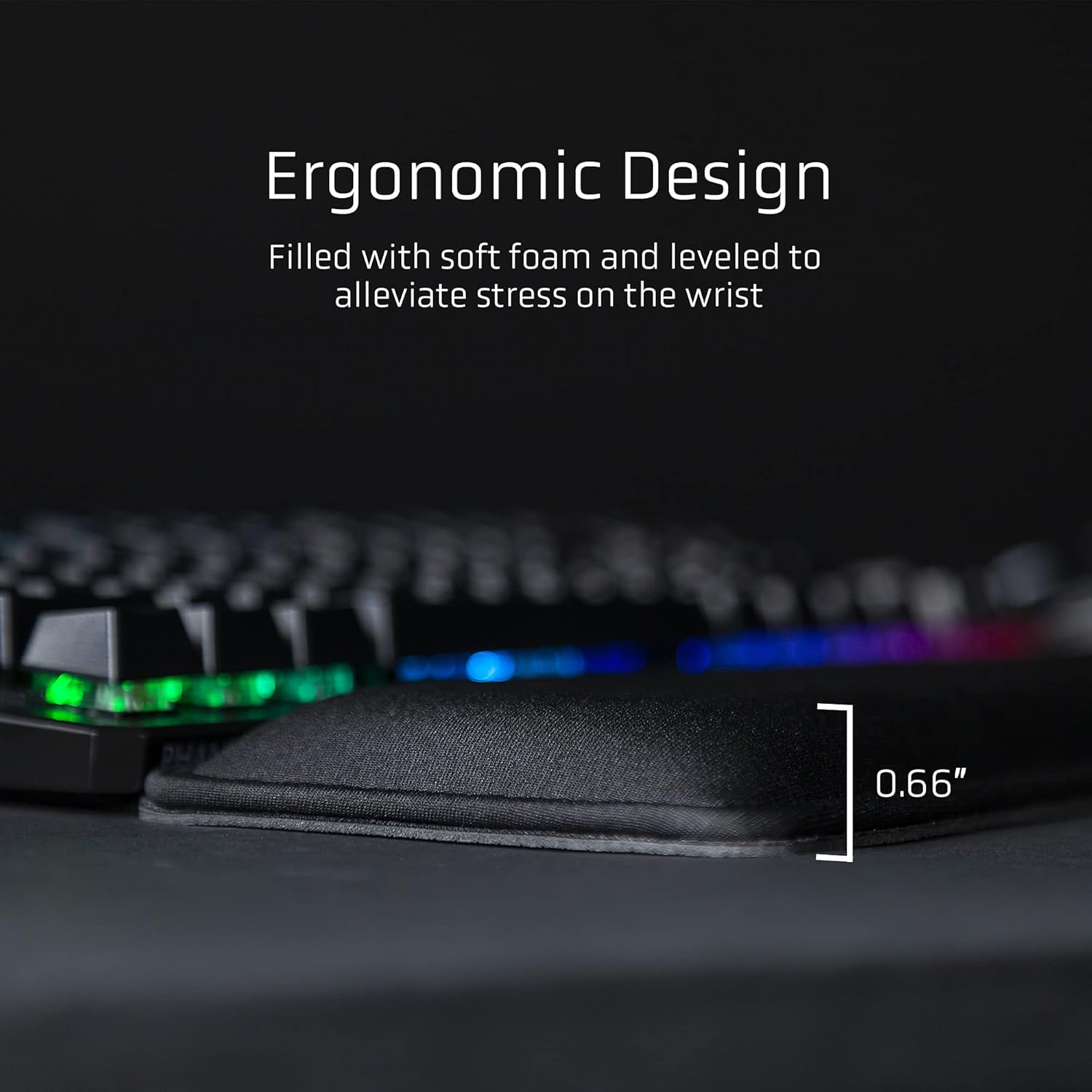 TECWARE Wrist Rest TKL for Computer Keyboard, Tenkeyless, Memory Foam, Anti-Slip, Ergonomic Design for Typing Pain Relief, Comfort for Office, Gaming, Black 2 71YTHgRm2yS. AC SL1500 - northernschoolofshiatsu.co.uk