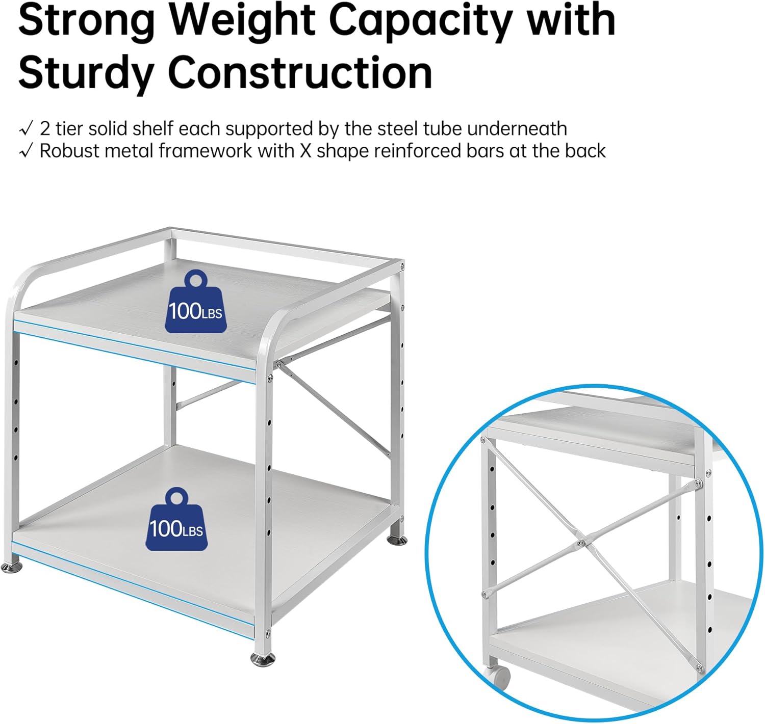 2 Tier Under Desk Printer Stand with Storage, 20 Inches Deep Large Printer Table with Height Adjustable Shelf, Rolling Printer Cart with Wheels for Home Office - Black 17 71YgYuMPA1L. AC SL1500 - northernschoolofshiatsu.co.uk