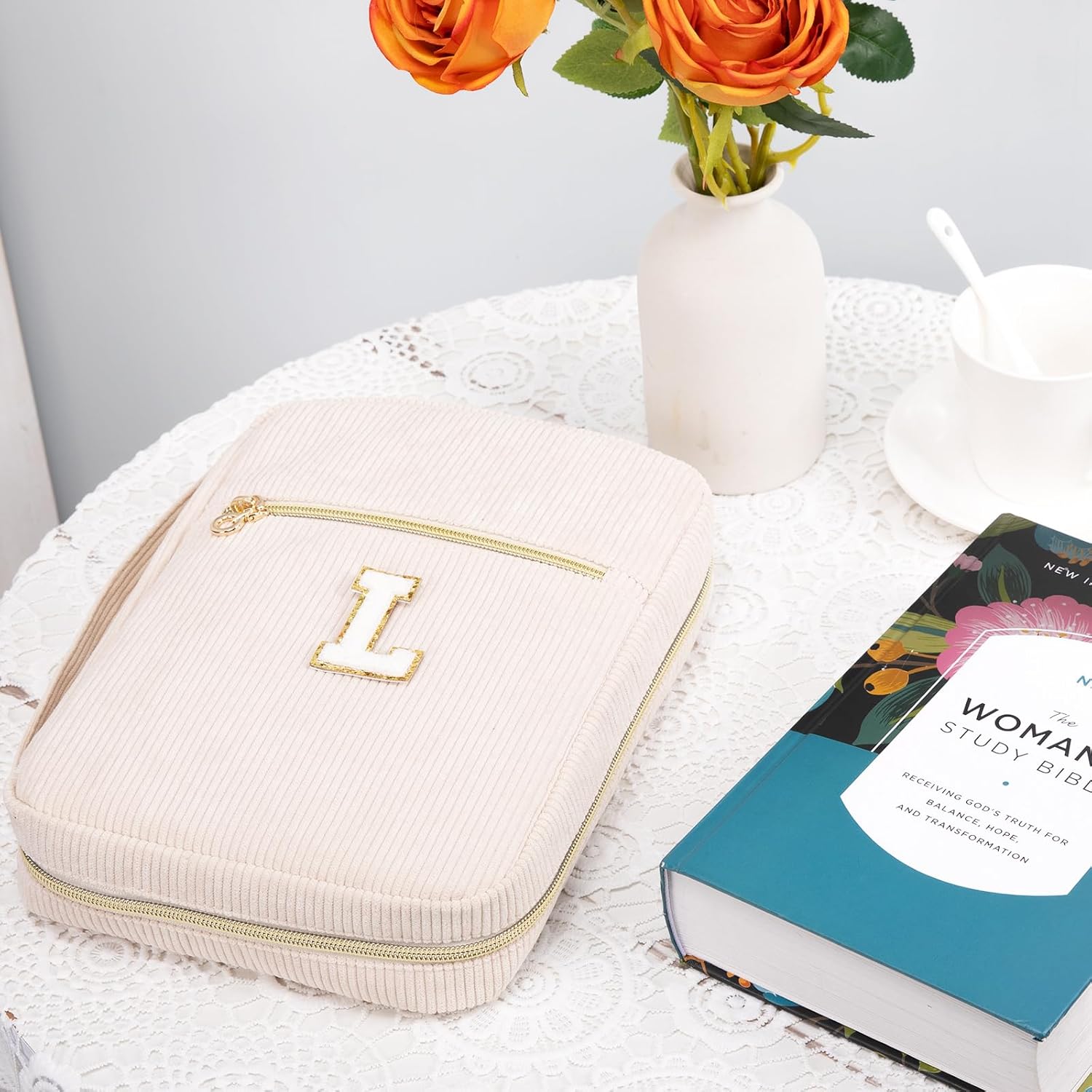 Bible Cover for Women, Initial Personalized Bible Gift - Bible Case for Men - Bible Holder - Bible Bag - Bible Carrier - Bible Carrying Case with Pockets for Bible Study Suppliers, Bible Accessories 100 71YofEJ3NIL. AC SL1500 - northernschoolofshiatsu.co.uk