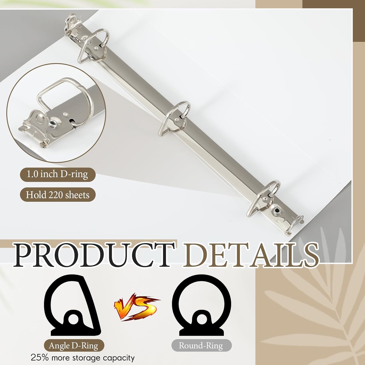 4 Pcs 11 x 17 Inch 3 Ring Binders Slant Rings Heavy Duty View D Ring Binders Economy Holds 11" x 17" Paper for Artwork Blueprints, Office, Home, Work Places(White,1 Inch) 29 71Z+NkGiknL. AC SL1500 - northernschoolofshiatsu.co.uk