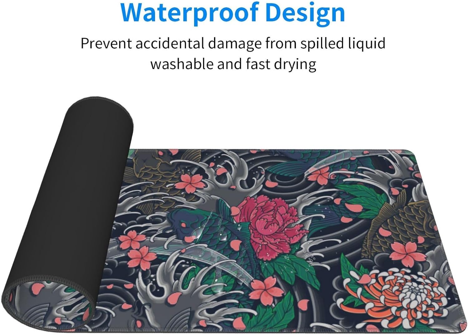 Red Topographic Contour Map Liquid Wave Topography Geography Gaming Mouse Pad 31.5 X 11.8 Inch XL Extended Large Keyboard Non-Slip Rubber Base with Stitched Edges for Home Office 44 71ZegL8y8KL. AC SL1500 - northernschoolofshiatsu.co.uk