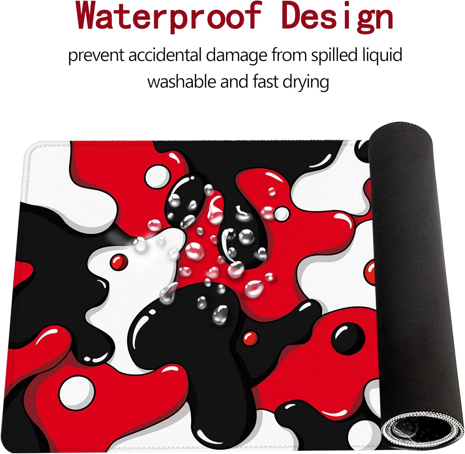 MEWOOCUE® Gaming Mouse Pad for Desk,Large Cute Black White Mousepad Laptop,Japanese Grey Anime Mouse Mat,Long XXL Waterproof Keyboard Pads,Big Non-Slip Mouse Pads for Game Office Home(31.5 x 15.7 in) 18 71Zk4G9jszL. AC SL1500 - northernschoolofshiatsu.co.uk