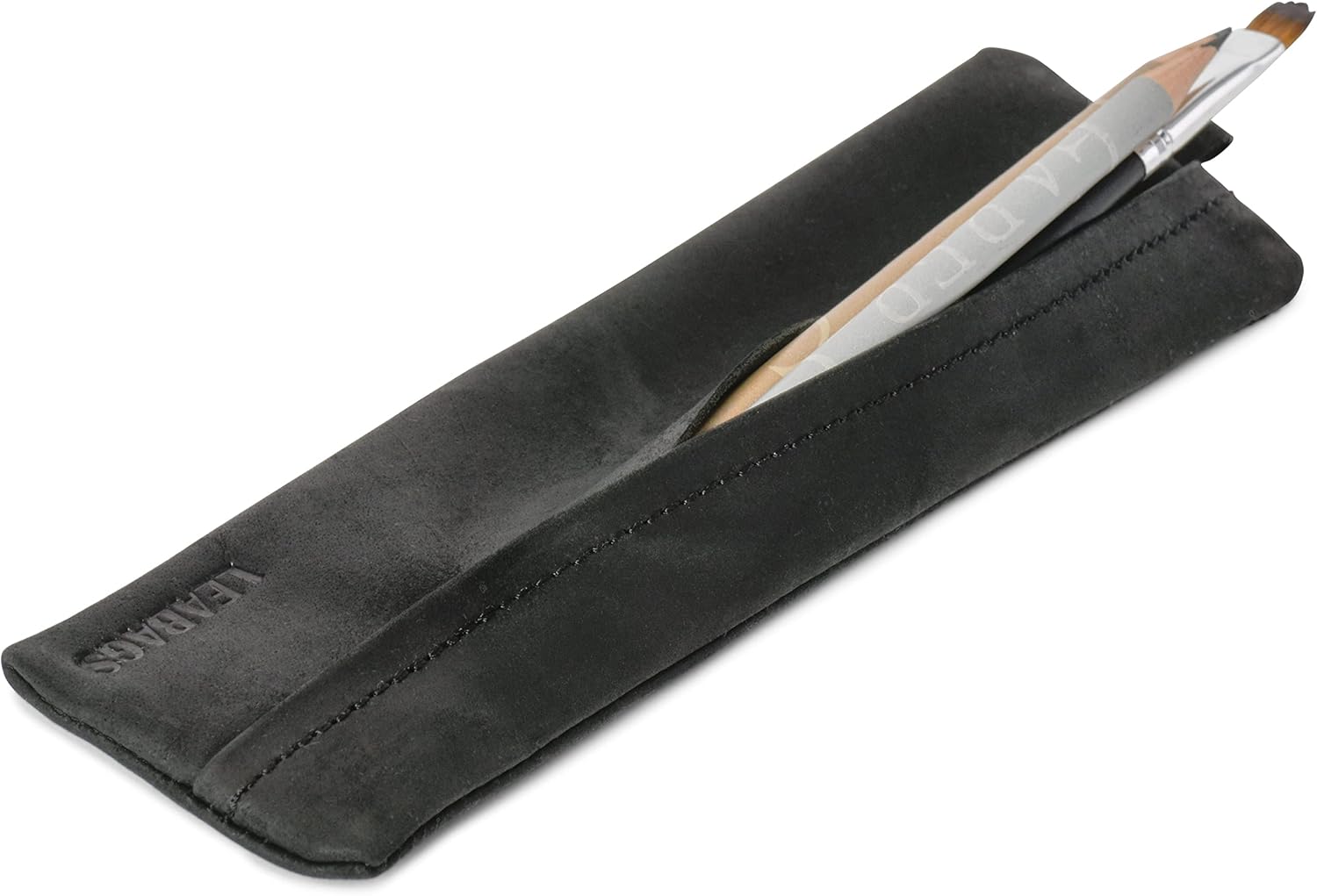 LEABAGS Leather Pencil Case - Genuine Leather Pencil Pouch Fort Vaux - Pen Case for Adults Men Women Work University 3 71ZnywHvZtL. AC SL1500 - northernschoolofshiatsu.co.uk