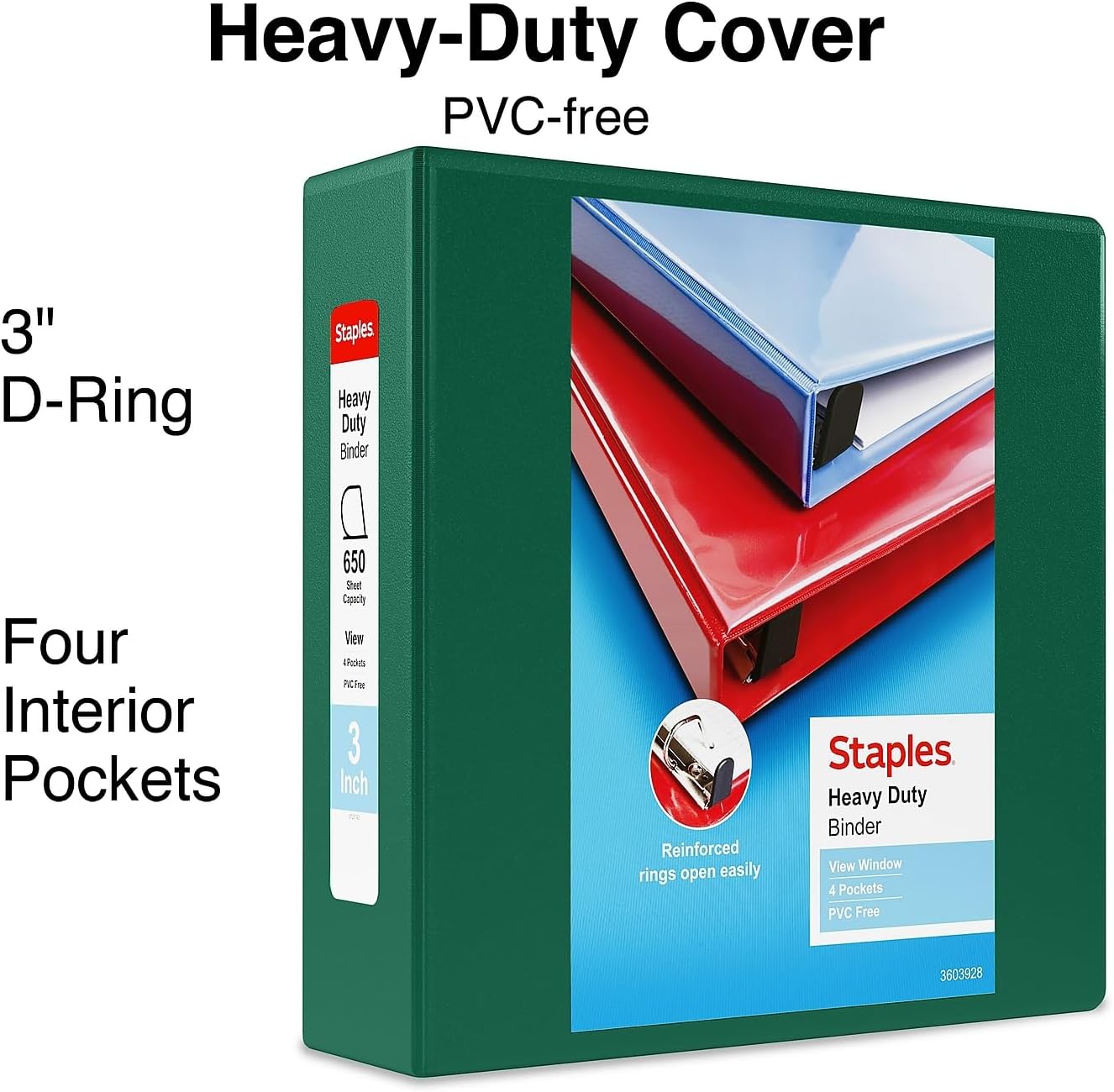 Staples 976049 Heavy-Duty 4-Inch D 3-Ring View Binder Navy Blue (26372) 107 71aNQlEZ zL. AC SL1500 - northernschoolofshiatsu.co.uk