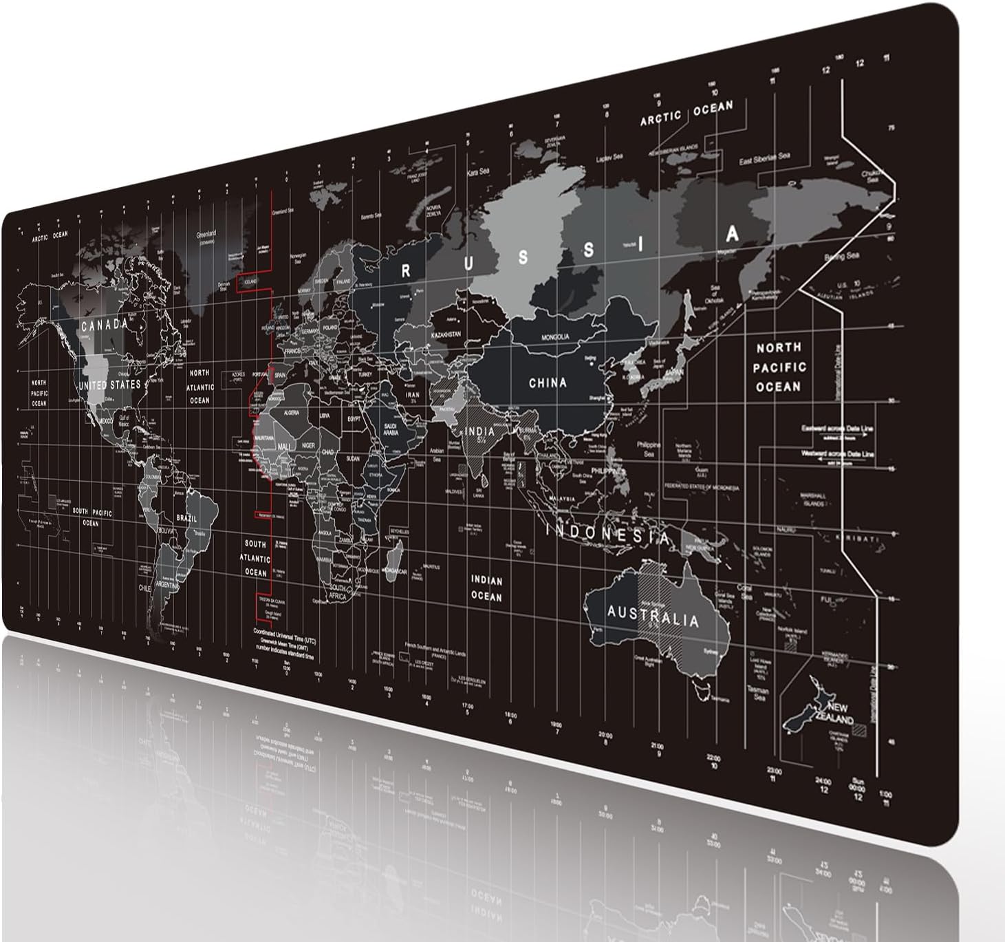 Large Keyboard Gaming Mouse Pad Black World Map Mouse Pad with Anti-Slip Rubber Base, Extended XXL Long Gaming Mousepad Big Mouse Pads for Desk,31.5 X 11.8 Inch 1 71aiKSmLlVL. AC SL1500 - northernschoolofshiatsu.co.uk