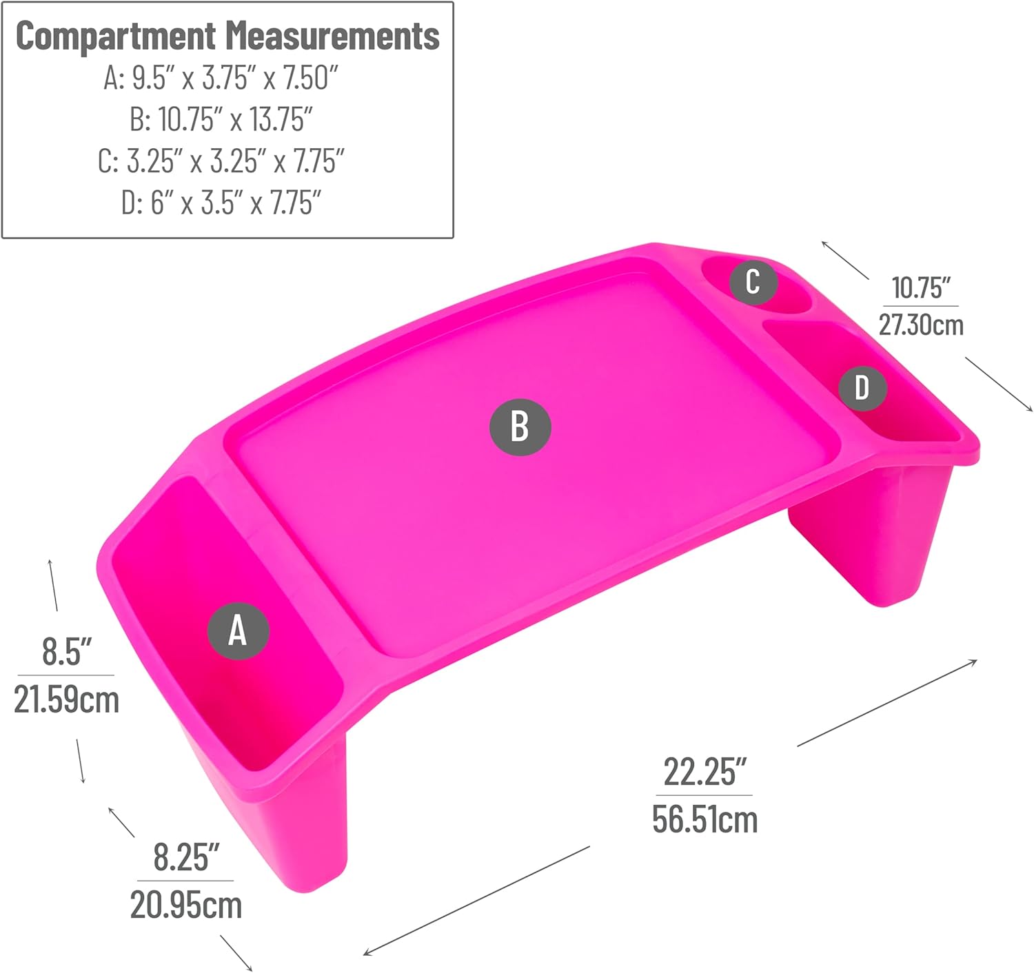 Mind Reader Kids Lap Desk, Set of 2, Activity Tray, Drawing, Stackable, Portable, Plastic, 22.25" L x 10.75" W x 8.5" H, Blue 29 71akwANGzVL. AC SL1500 - northernschoolofshiatsu.co.uk