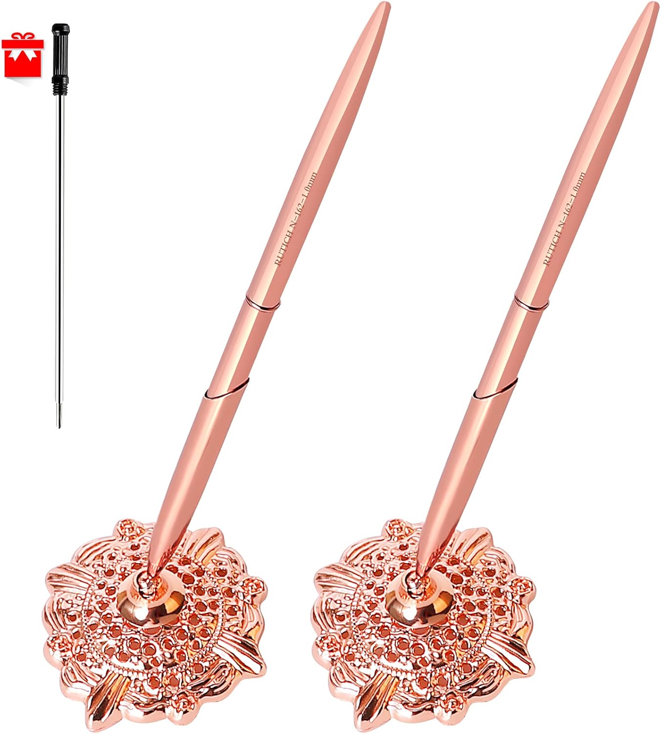 Hollow Round Pen Holder Signing Pen Set for Wedding Bridal Golden 47 71akwOMjYmL. AC SL1500 - northernschoolofshiatsu.co.uk