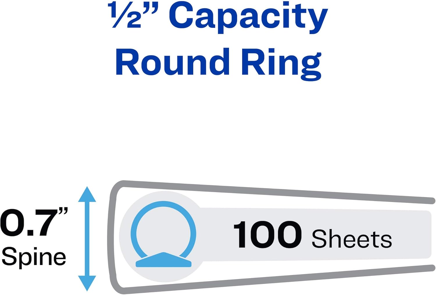 Avery Economy View 3 Ring Binder, 1" Round Rings, 1 White Binder (05711) 2 71aqSLuX35L. AC SL1500 - northernschoolofshiatsu.co.uk