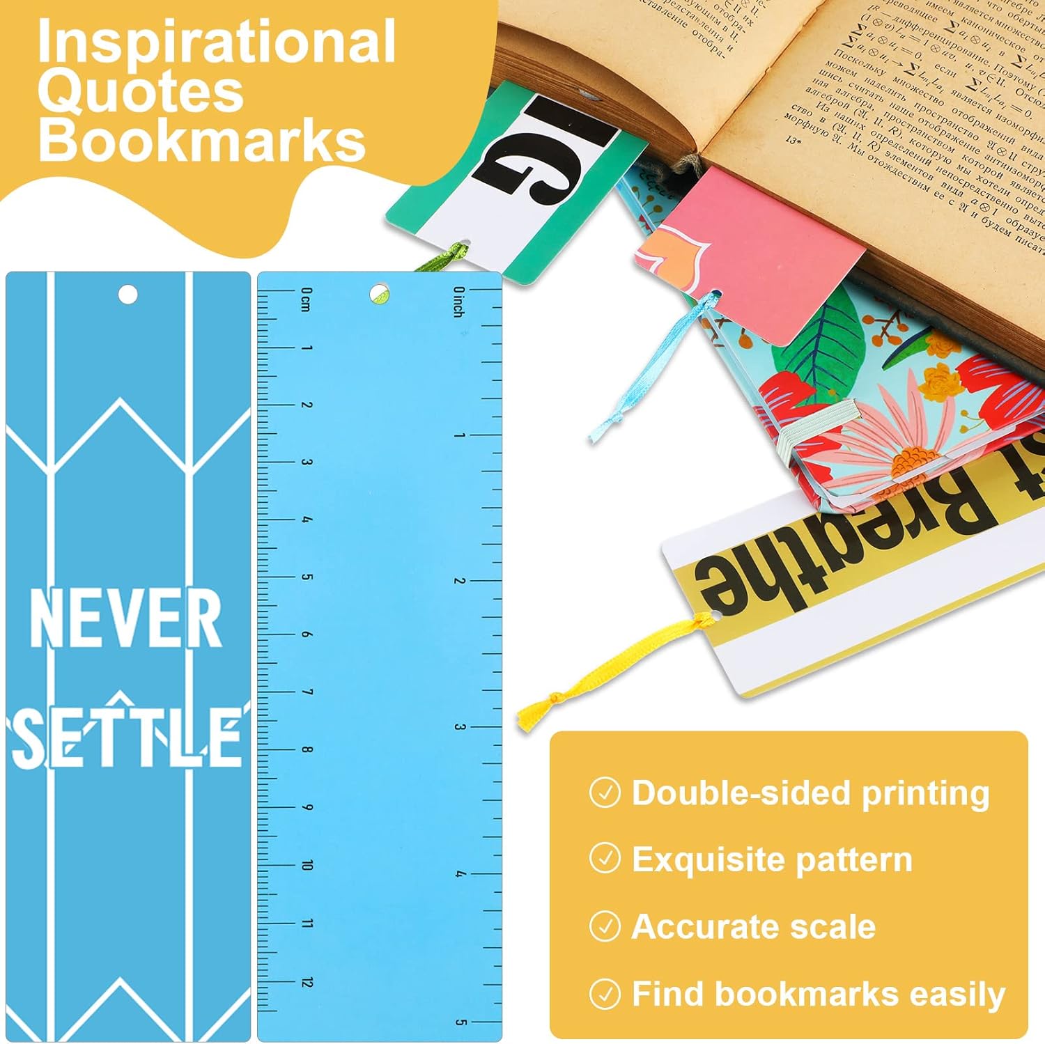 60 Pieces Inspirational Bookmarks for Students Encouraging Bookmarks Page Markers Double Sided Motivational Page Clip for Kids Adults, School Stationary Party Gifts (Classic Style) 5 71b4vrSrz1L. AC SL1500 - northernschoolofshiatsu.co.uk