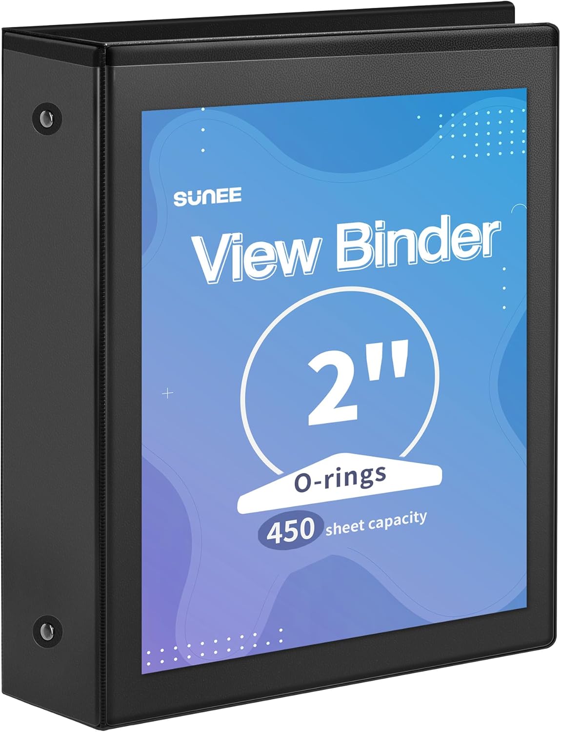 SUNEE 3 Ring Binder 1 Inch 1 Pack, Clear View Binder Three Ring PVC-Free (Fit 8.5x11 Inches) for School Binder or Office Binder Supplies, Purple Binder 45 71bTsvpfr2L. AC SL1500 - northernschoolofshiatsu.co.uk