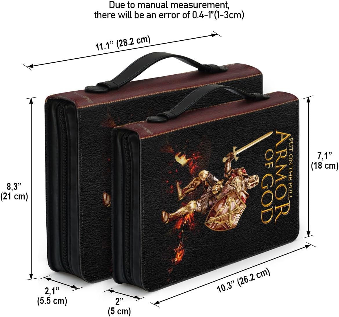 Large Size Bible Cover - Armor of God Leather Case for Men and Women - Christian Religious Appreciation Gift for Christmas 7 71bqzLEwvbL. AC SL1200 - northernschoolofshiatsu.co.uk