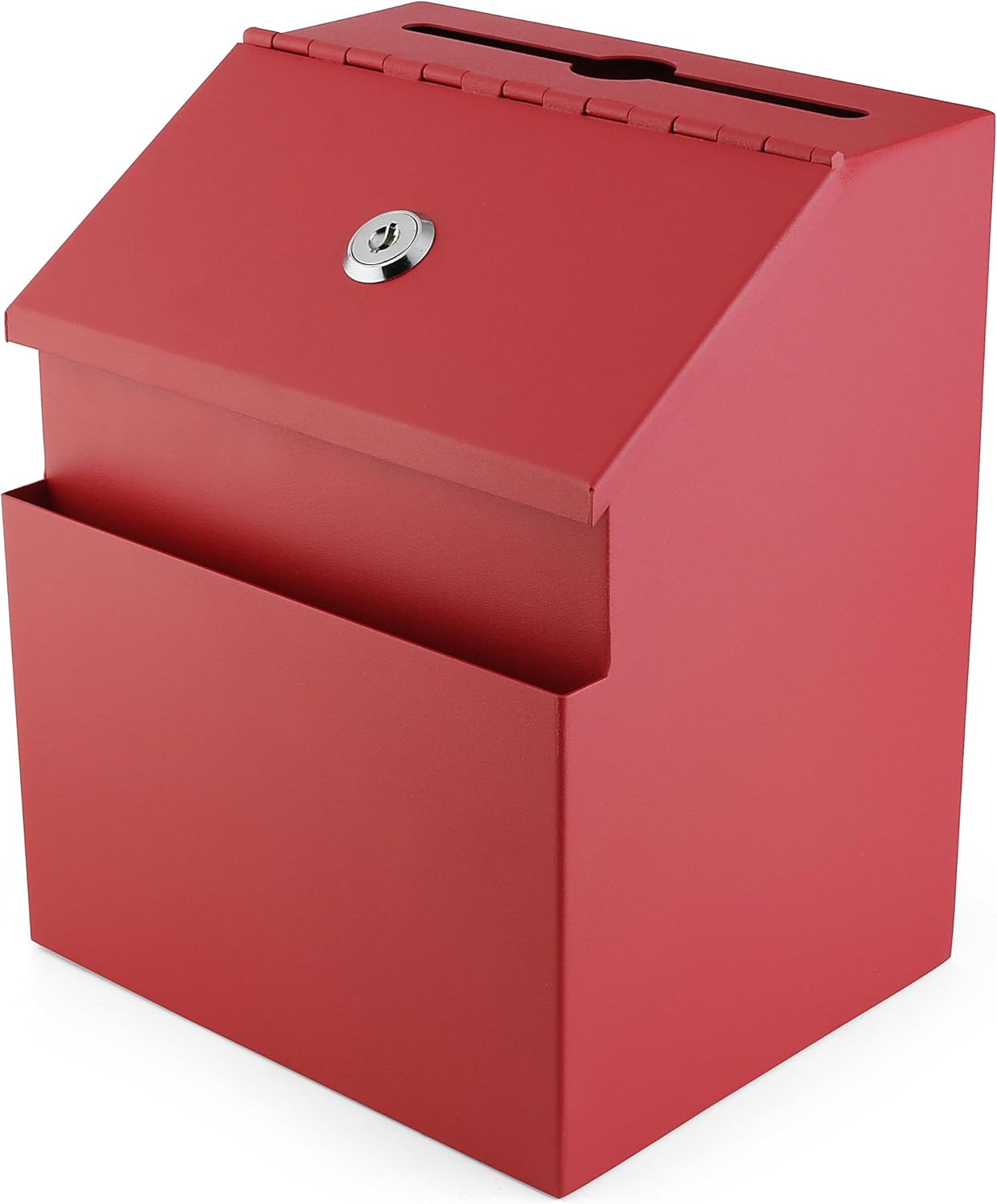 Metal Donation Box Charity Steel Collection Box Office Suggestion Box Secure Box With Top Slot and Lock with Keys Wall Mount with pre drilled holes 10x6x2.5" waterproof mailbox for Home Office(Gray) 114 71bzQhpLizL. AC SL1500 - northernschoolofshiatsu.co.uk