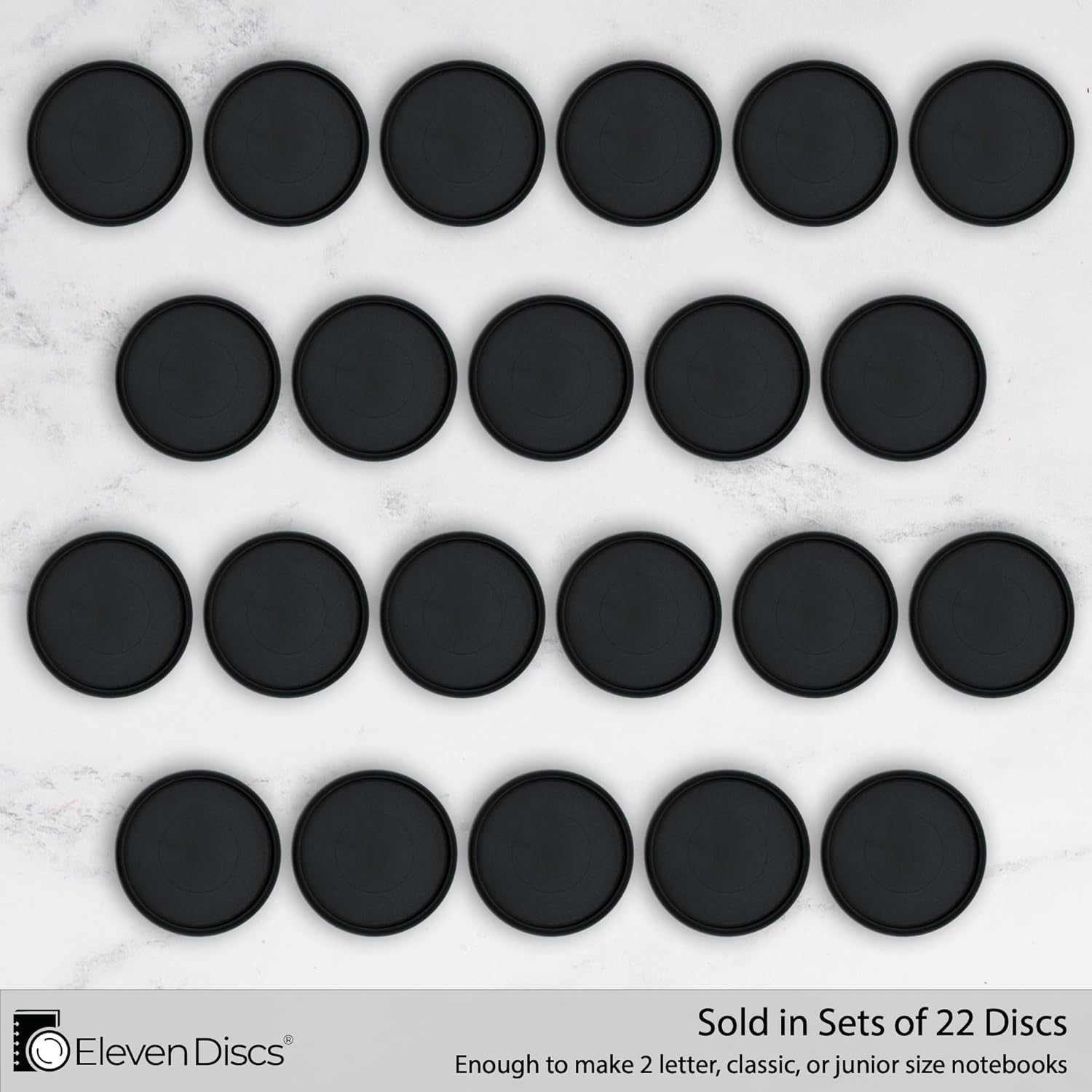 ¾-Inch Black Plastic Discbound Expansion Discs for Custom Notebook and Planner - Compatible with Circa, Arc, TUL (Set of 22) 13 71c Q0tU9bL. AC SL1500 - northernschoolofshiatsu.co.uk