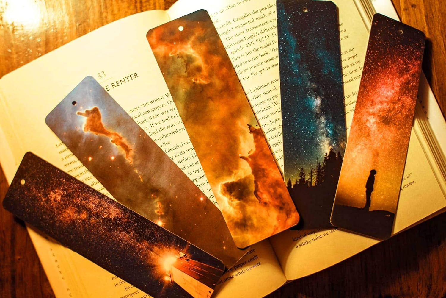 Livin Harmony || Cool Cosmic Space Bookmarks (12 - Set) || Stellar Gift for Kids and Everyone! || Made in USA! 7 71cPgmRkc6S. AC SL1500 - northernschoolofshiatsu.co.uk