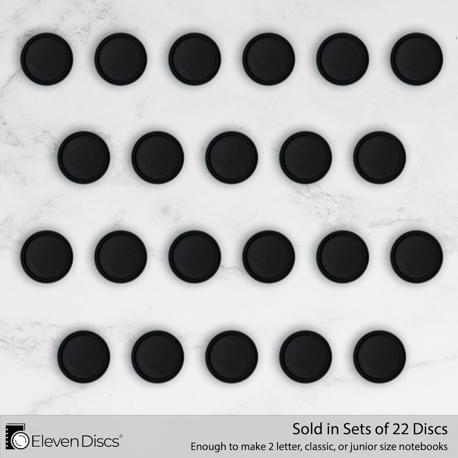 ¾-Inch Black Plastic Discbound Expansion Discs for Custom Notebook and Planner - Compatible with Circa, Arc, TUL (Set of 22) 11 71cTqVvQ iL. AC SL1500 - northernschoolofshiatsu.co.uk