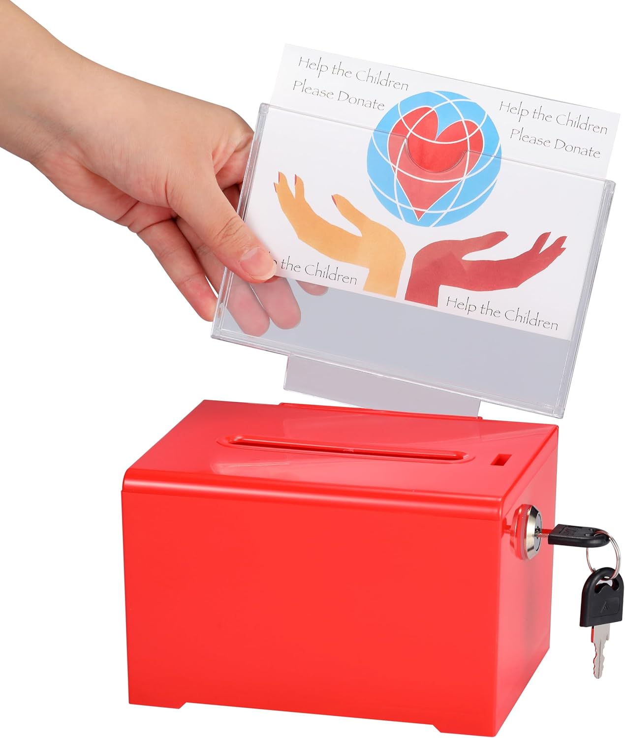 Adir Suggestion Box with Slot and Lock – Acrylic Donation Box for Fundraising, Drawing Box for Raffle, Funraiser Box, Tip Box with Lock - 6.25x4.5x 4 Inches voting box with slot and Sign Holder 1 71dIJ+Cm5WL. AC SL1500 - northernschoolofshiatsu.co.uk