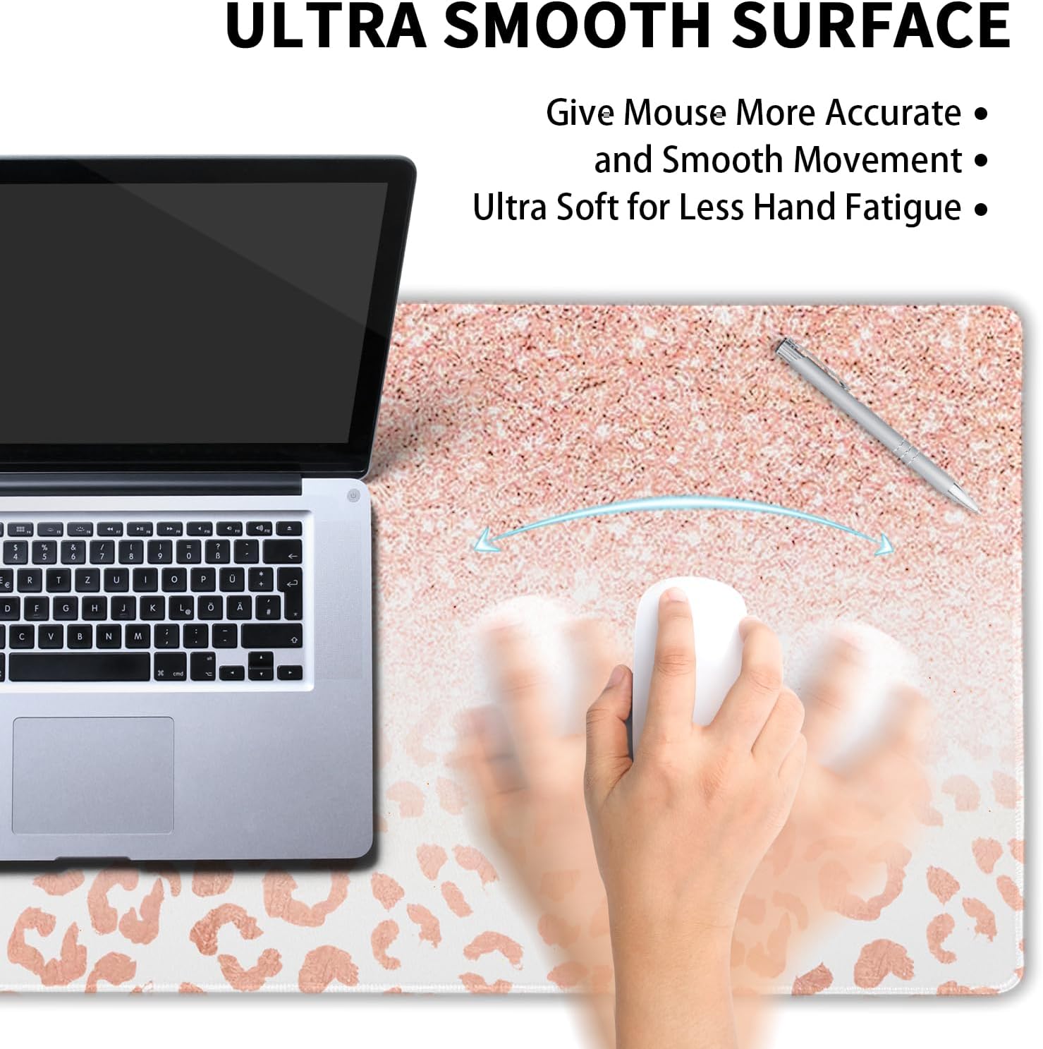 Large Floral Mouse Pad Extended Gaming Mousepad 31.5"x11.8" Vintage Aesthetic Black Desk Mat Flower Mouse Pad Plant Wildflower Mousepad XXL Laptop Computer Keyboard Mats for Desk Office 278 71eyUdHH3qL. AC SL1500 - northernschoolofshiatsu.co.uk