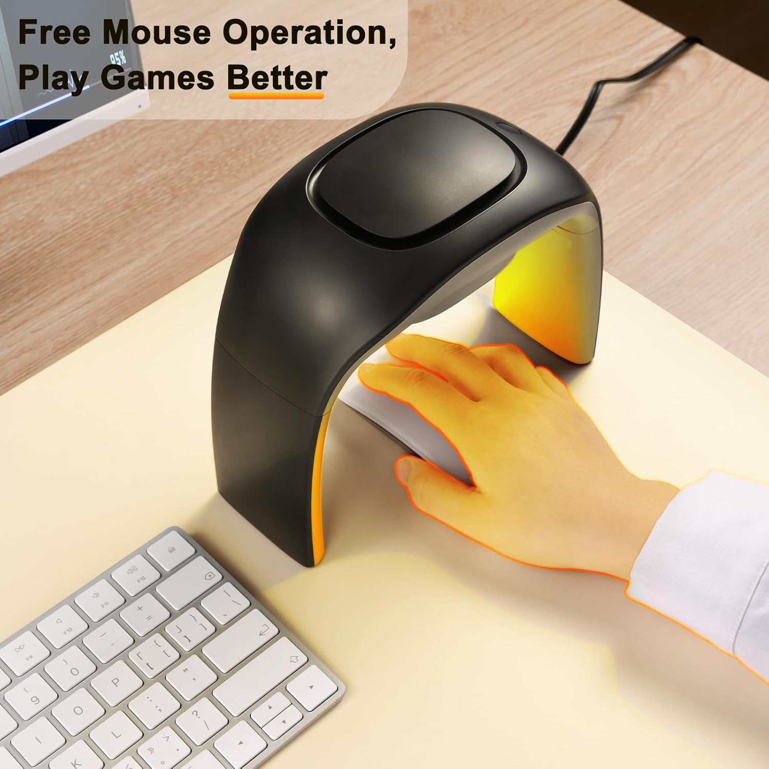 Desk Mouse Pad Hand Warmer Super Quiet, 110v 100w Heated Mouse Pad Hand Warmer, Personal Desk Heater Energy Efficient Ceramic Office with Thermostat Low Wattage - Black 5 71fVLYpf2bL. AC SL1500 - northernschoolofshiatsu.co.uk