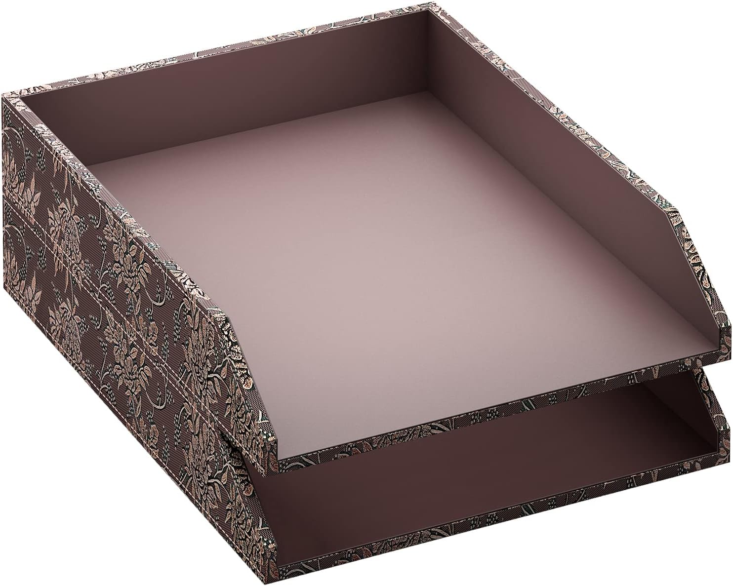 Leather Letter Tray, Thipoten Stackable Desk Organizer Holder for Office Supplies, Paper, File, Magazine, Perfect Office Organization for Desktop (Brown-2Tiers) 10 71gK tlrcQL. AC SL1500 - northernschoolofshiatsu.co.uk