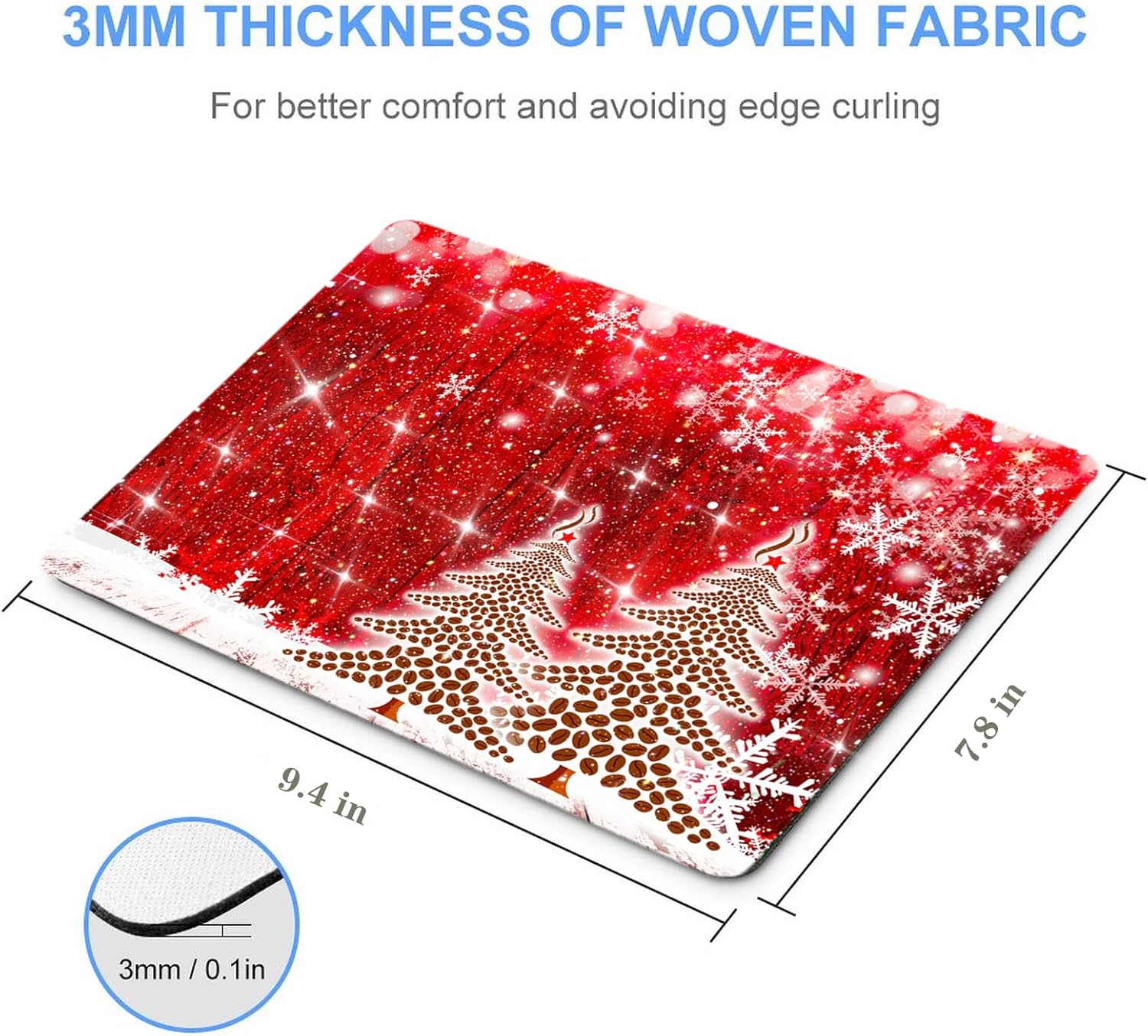 Mouse Pad Diamond Silver Glitter Sparkle Mousepad Bling Desk Accessories Gaming Bling Rubber Pads for Laptop, One Size 3 71ghaDW+c6L. AC SL1500 - northernschoolofshiatsu.co.uk