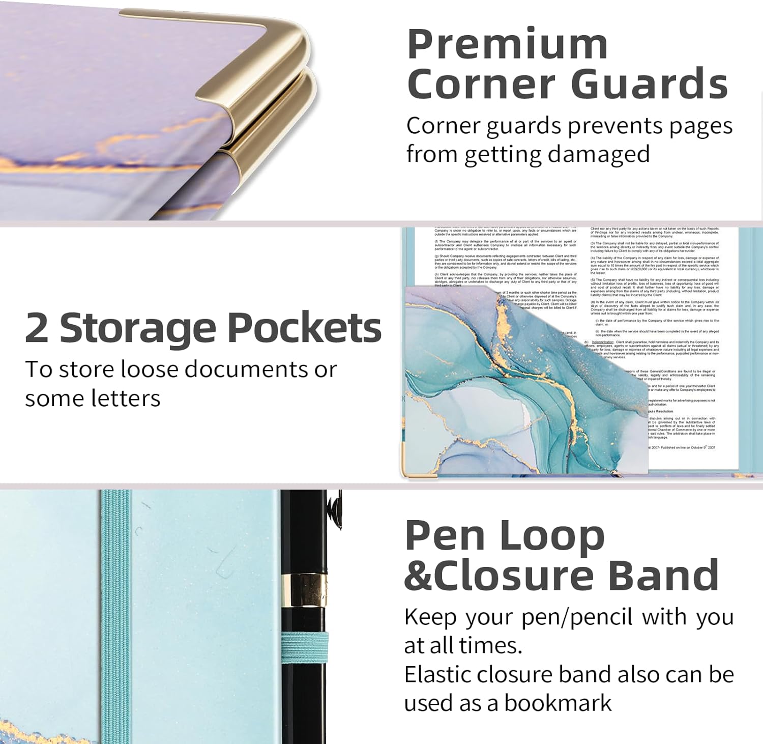 2 Inch 3 Ring Binders for Letter-Size 11" x 8.5" with 5-Tab Dividers and Low Profile Clipboards Three Ring Binder for School Class Office Supplies, Rose Floar 151 71gqe2qElYL. AC SL1500 - northernschoolofshiatsu.co.uk
