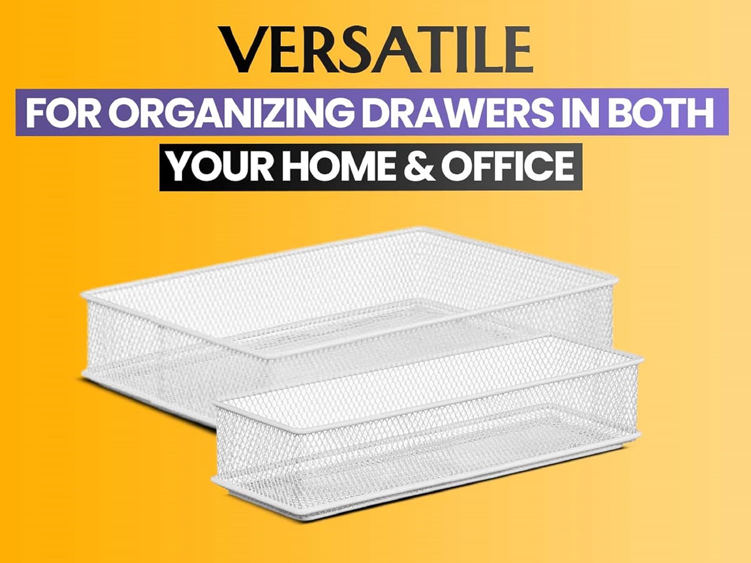 YBM HOME Silver Mesh Drawer Organizer and Storage for Kitchen Drawers, Serves as School Supply Holder, Office Desktop Organizer Basket, Makeup and Craft Supplies Organization, (1 Unit, 8x12x2 Inch) 13 71gt9rAJrJL. AC SL1500 - northernschoolofshiatsu.co.uk