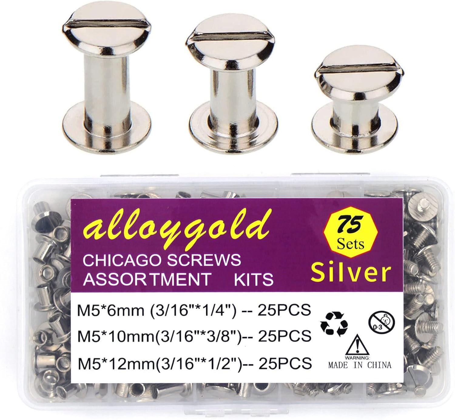 100 Pcs (50 Pair) Gun Black Phillips Chicago Binding Screws Assorted Kits,6 Sizes of Flat Head Rivet Hollow Binding Screws Posts, for Leather Saddles Purses Belt Repair(M5x5/10/15/25/35/45) 15 71h5gjtCN5L. AC SL1500 - northernschoolofshiatsu.co.uk