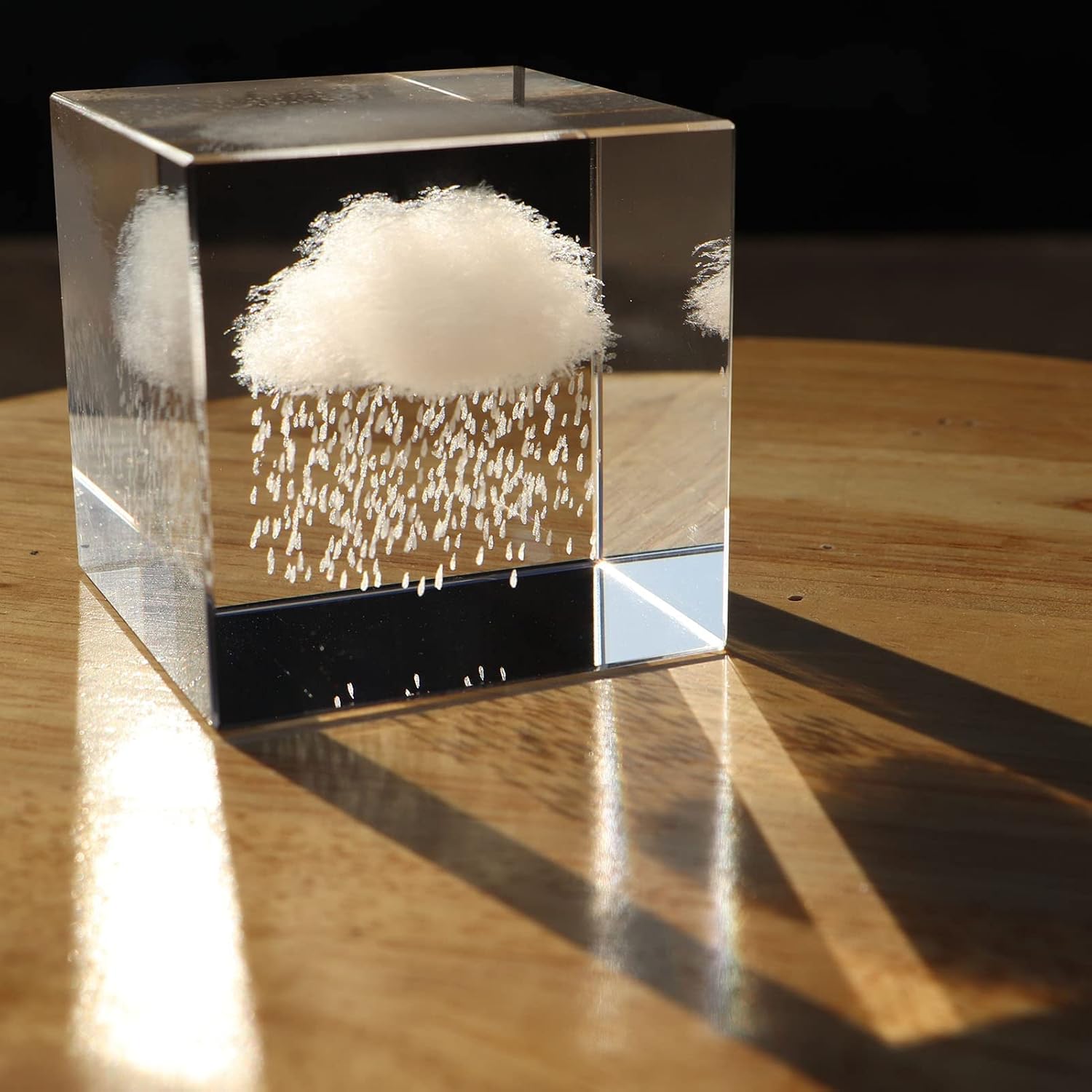 3D Rain Cloud Crystal Cube Paperweight Room Decor K9 Glass Feng Shui Ornaments Figurines Engraving for Home (Rain) 1 71hzt0CqkpL. AC SL1500 - northernschoolofshiatsu.co.uk